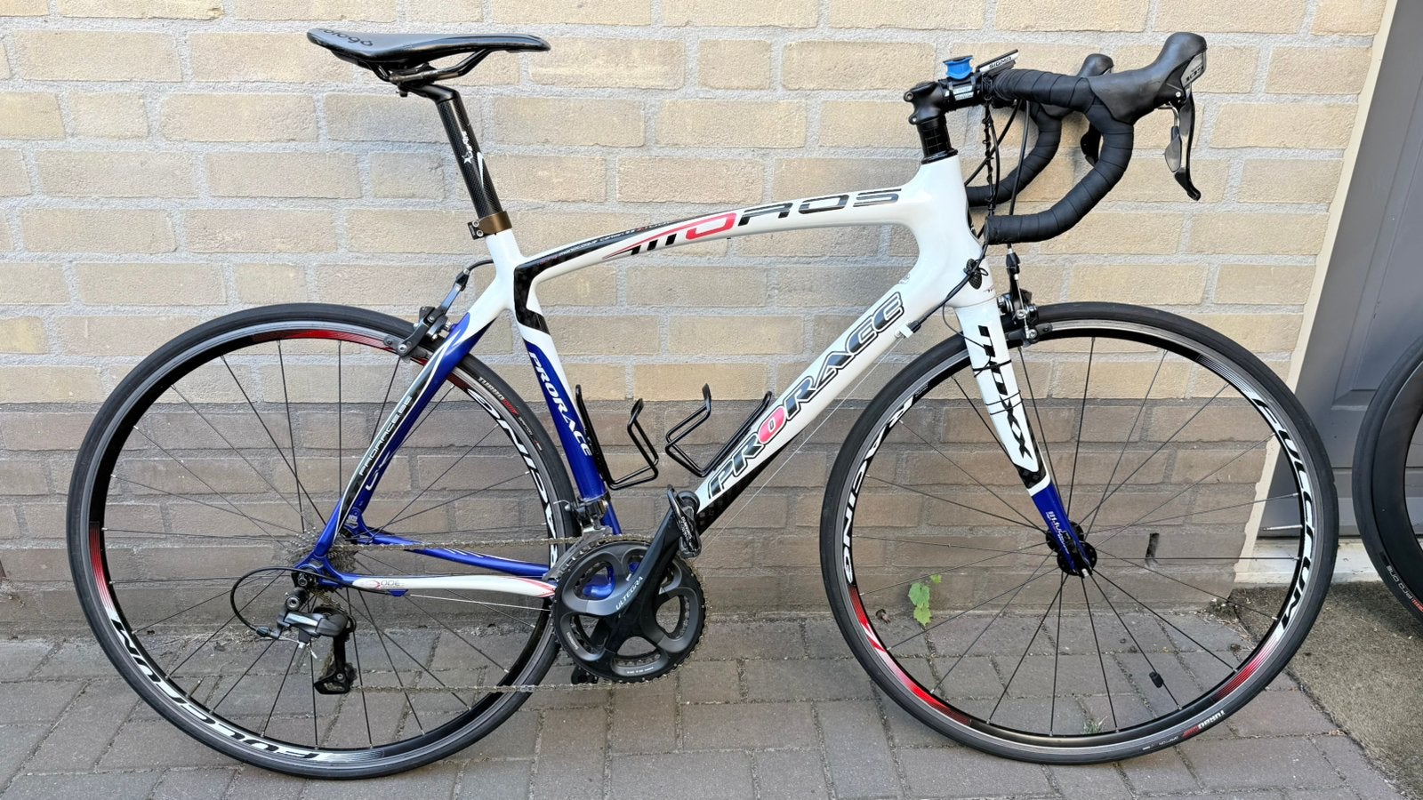 Prorace Moros carbon racefiets framemaat 56, Gebruikt, Carbon, Velgrem, Meer dan 20 versnellingen