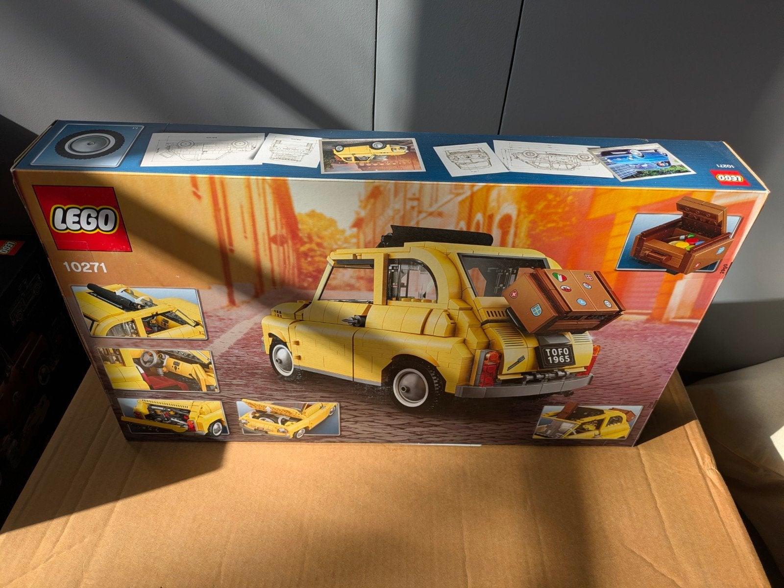 LEGO Creator Expert 10271 Fiat 500 - Nieuw in doos, Ophalen of Verzenden, Nieuw