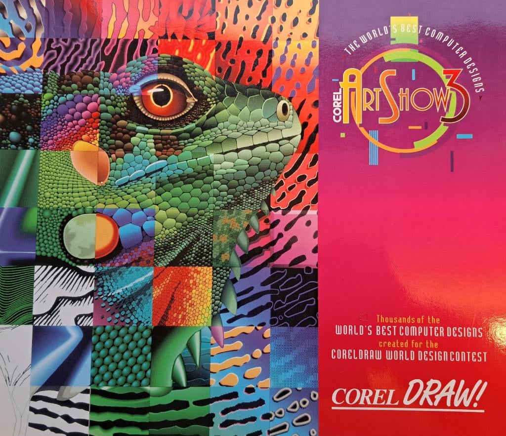 Corel Art Show 3-4-5-6 en 7, Hobby en Vrije tijd, Ophalen of Verzenden, Zo goed als nieuw, Ezel