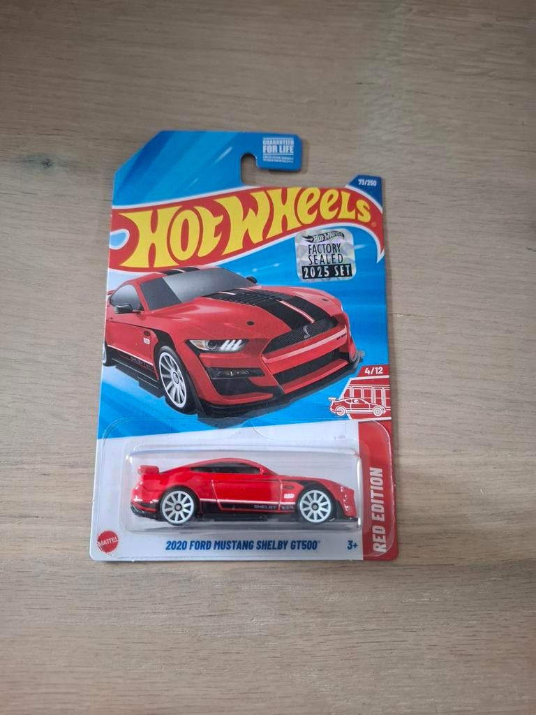 Hot Wheels - 2020 Ford Mustang Shelby GT500 Red Edition, Ophalen of Verzenden, Nieuw, Auto