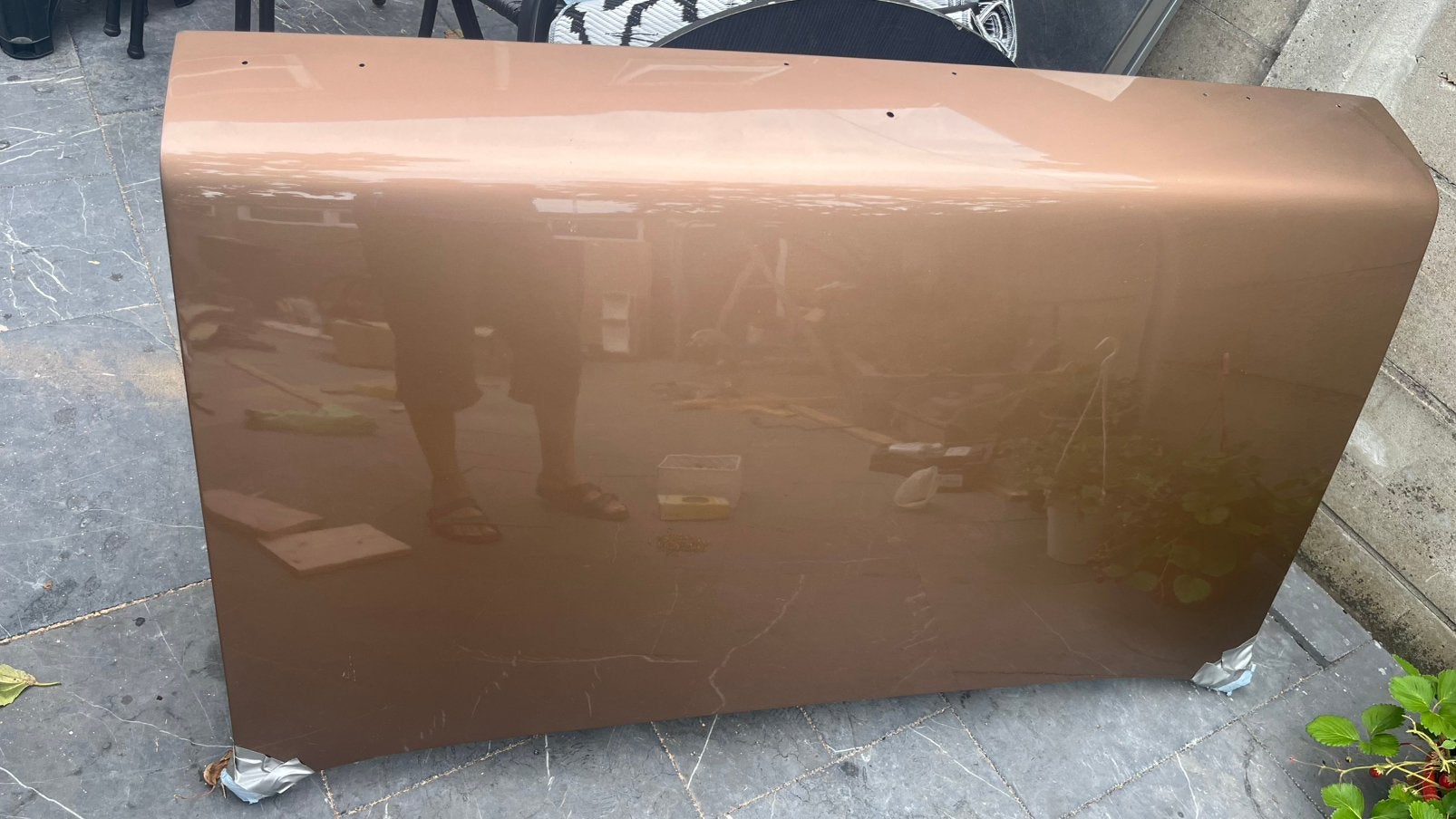 Kofferdeksel w108, Ophalen, Zo goed als nieuw, Hard kunststof, Minder dan 50 cm