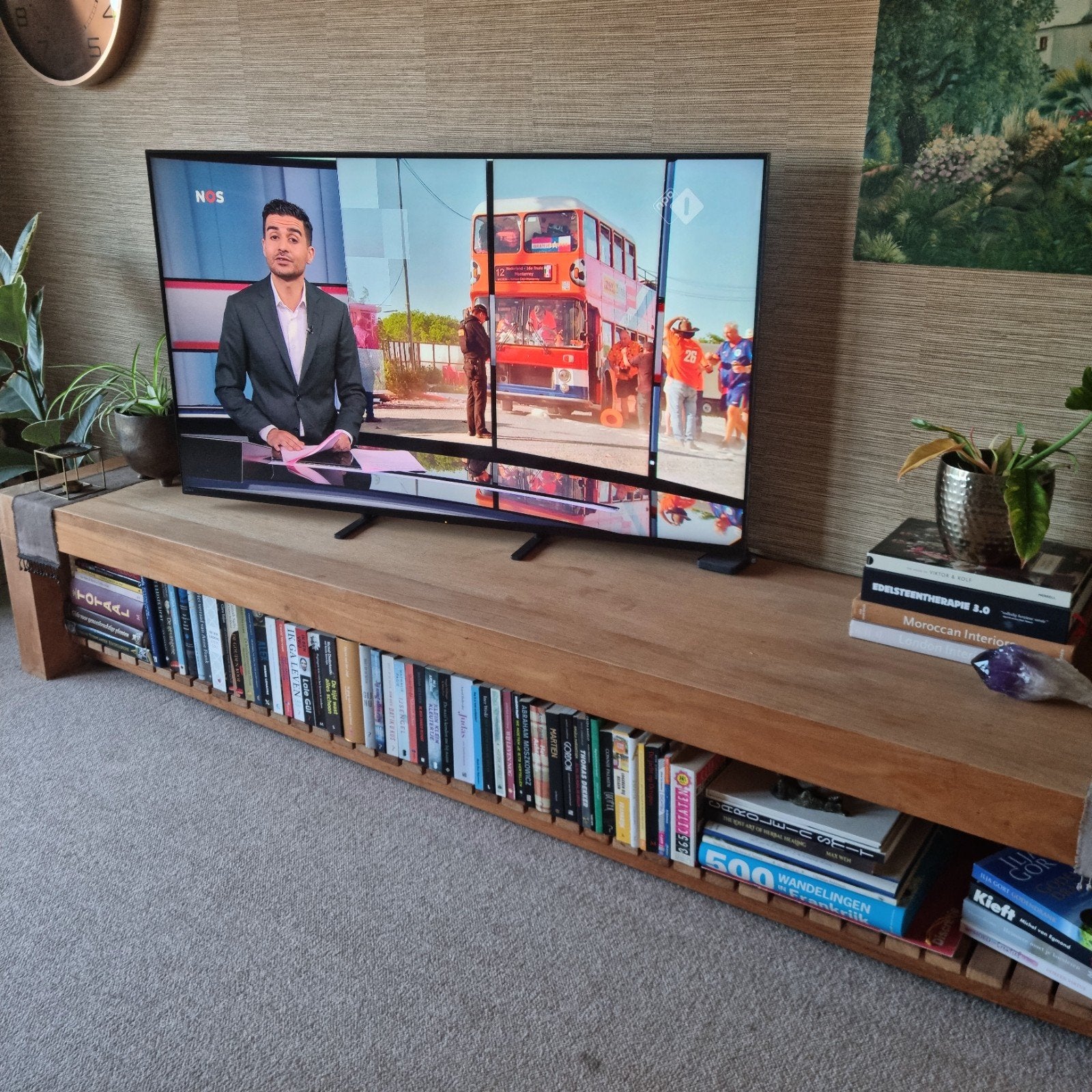 Tv tafel / kast, Huis en Inrichting, Kasten | Televisiemeubels, Ophalen, Zo goed als nieuw, 25 tot 50 cm, Minder dan 100 cm