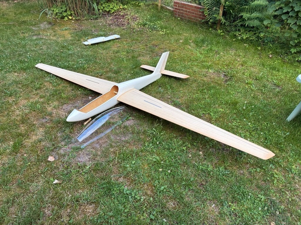 bouwkit Fox zwever 3.5meter, Hobby en Vrije tijd, Modelbouw | Radiografisch | Vliegtuigen, Ophalen, Nieuw, Overige typen