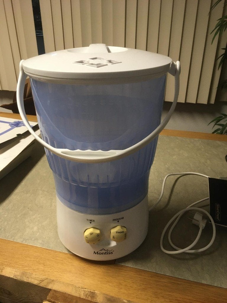 Montiss mini washer, Ophalen, Minder dan 1200 toeren, Minder dan 85 cm, Minder dan 4 kg