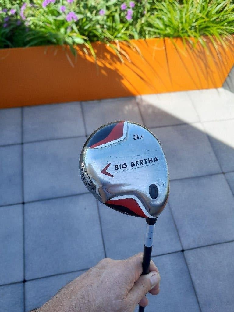 Callaway Big Bertha Houten 3 Heren Rechts Regular Nwe Cover, Ophalen of Verzenden, Gebruikt, Club, Callaway