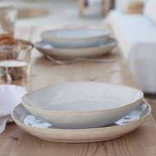 Costa Nova Eivissa servies - volledige collectie wit & blauw, Ophalen of Verzenden, Nieuw, Porselein, Overige stijlen