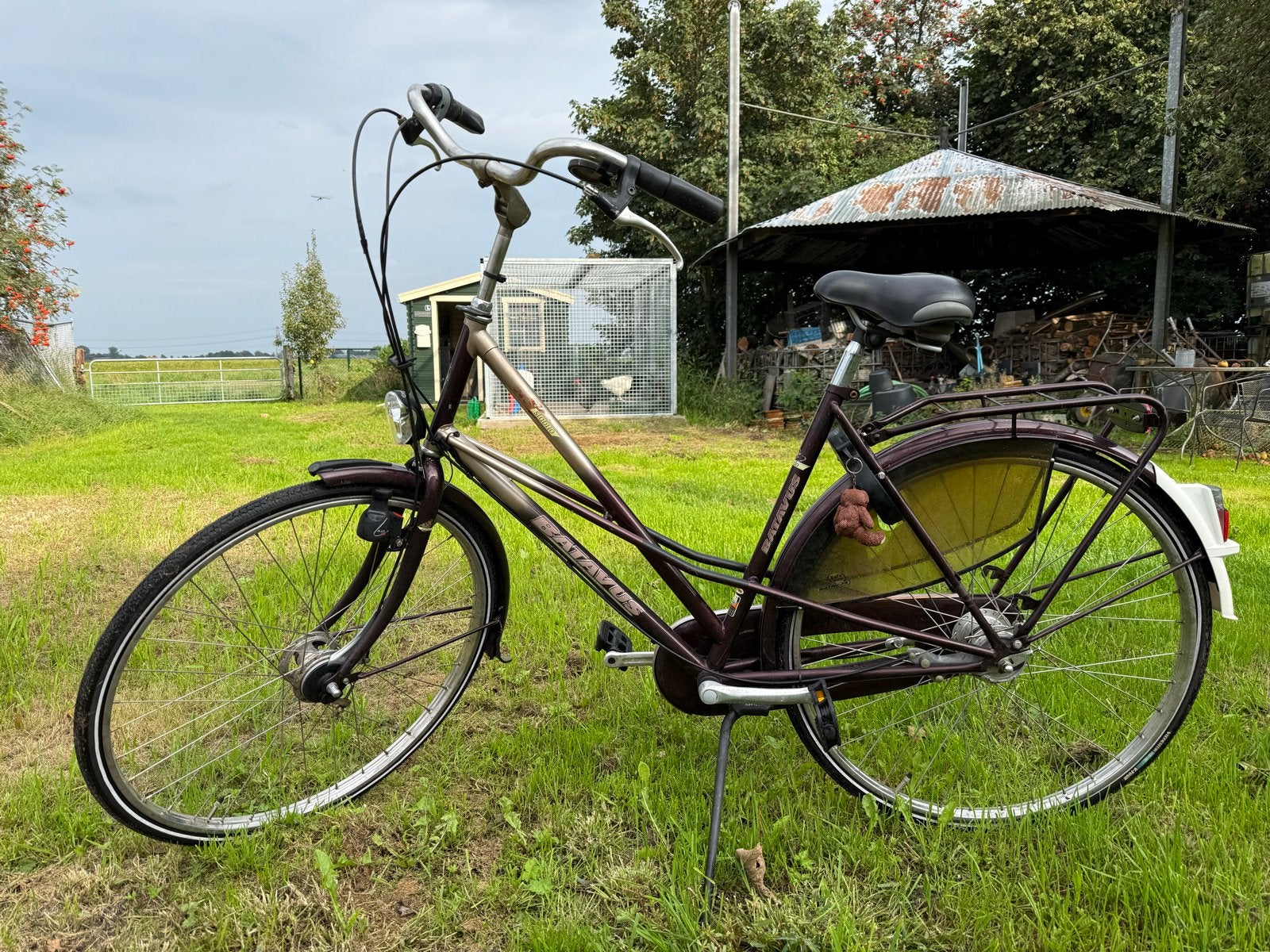 Batavus Stabilo Damesfiets, Fietsen en Brommers, (Extra) lage instap, Batavus, Ophalen of Verzenden, Trommelrem