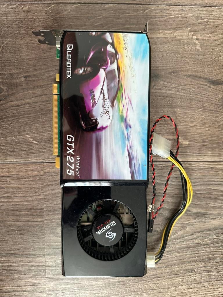 Leadtek WinFast GTX 275 – Zo goed als nieuw – Werkt perfect, Ophalen of Verzenden, Zo goed als nieuw, GDDR5, PCI-Express 3