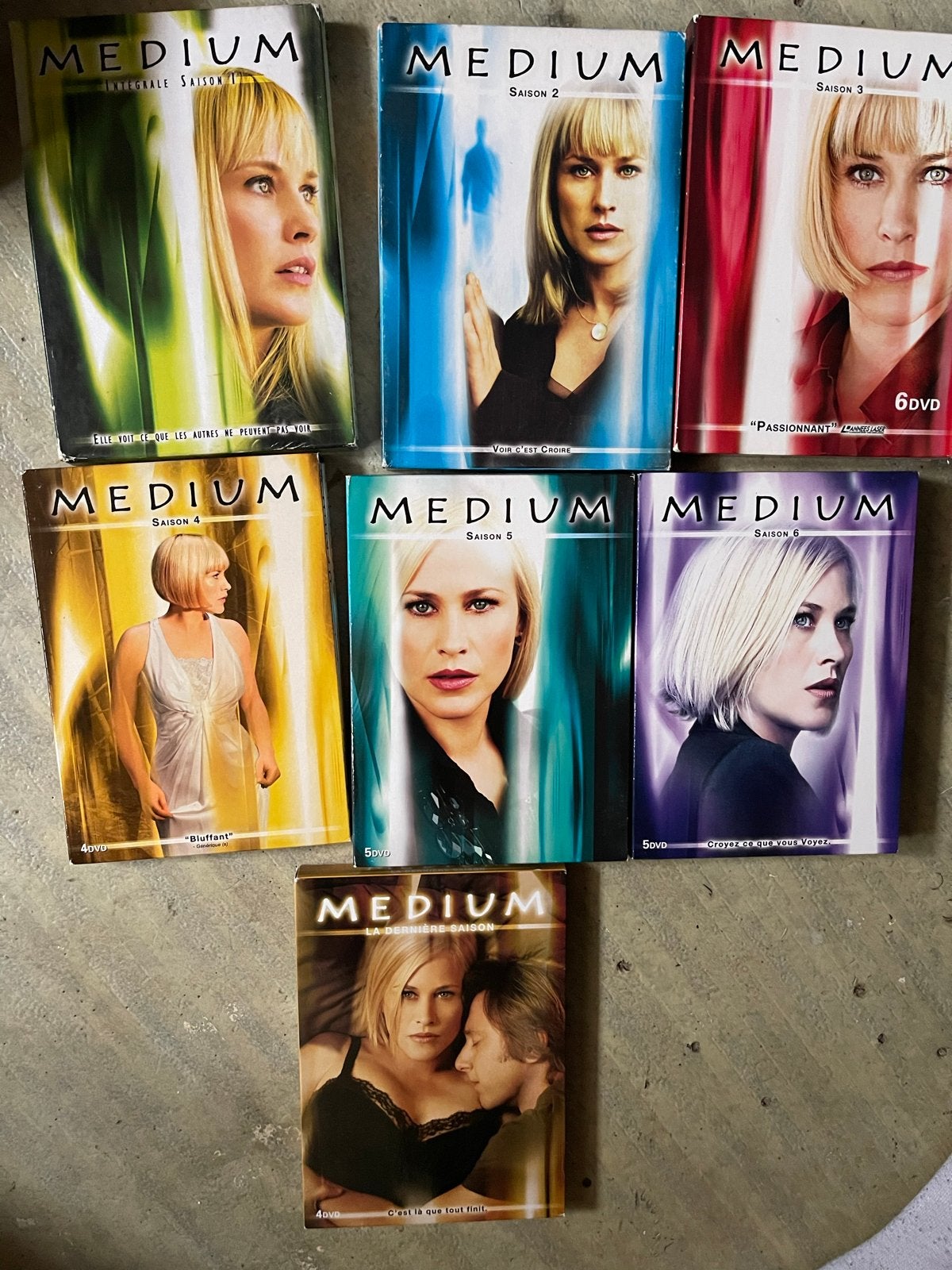 Medium - Complete Serie DVD Box (Seizoen 1-7), Cd's en Dvd's, Nederlands, Drama, Ophalen of Verzenden, Vanaf 12 jaar