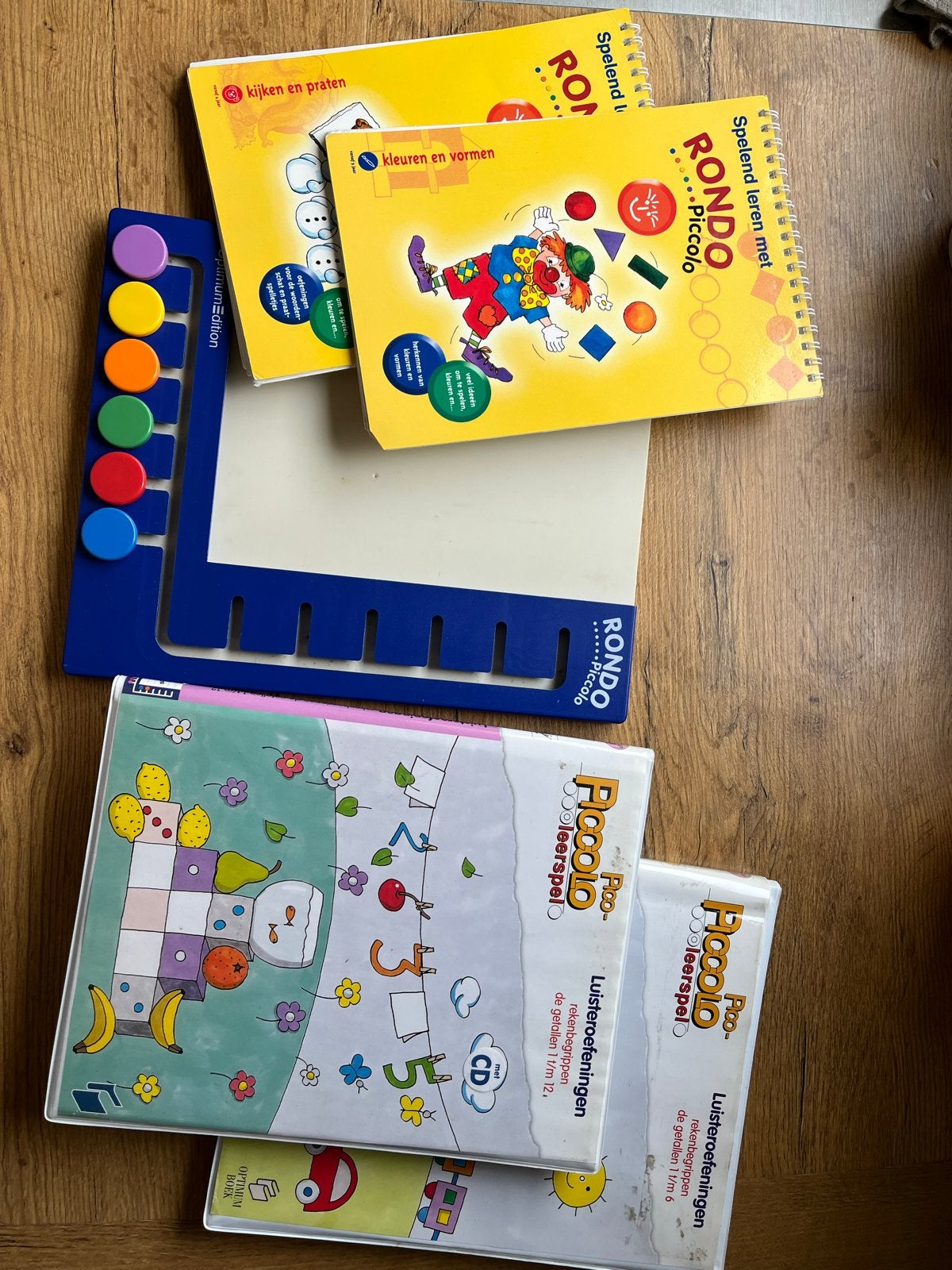 Rondo/Piccolo leerset met boekjes en rekenbladen, Ophalen of Verzenden, Gebruikt, Rekenen