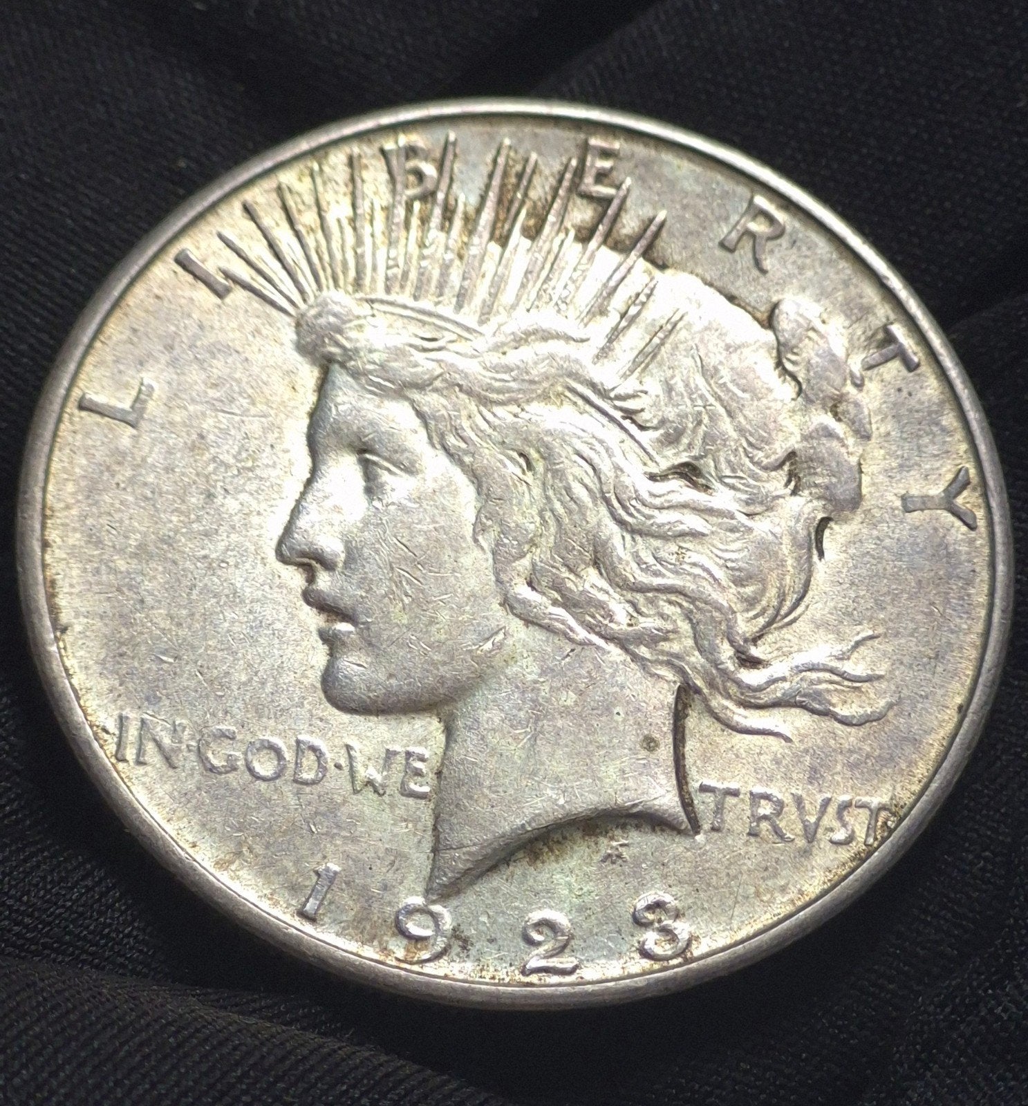 1 dollar 1923 USA, Ophalen of Verzenden, Noord-Amerika, Losse munt, Zilver