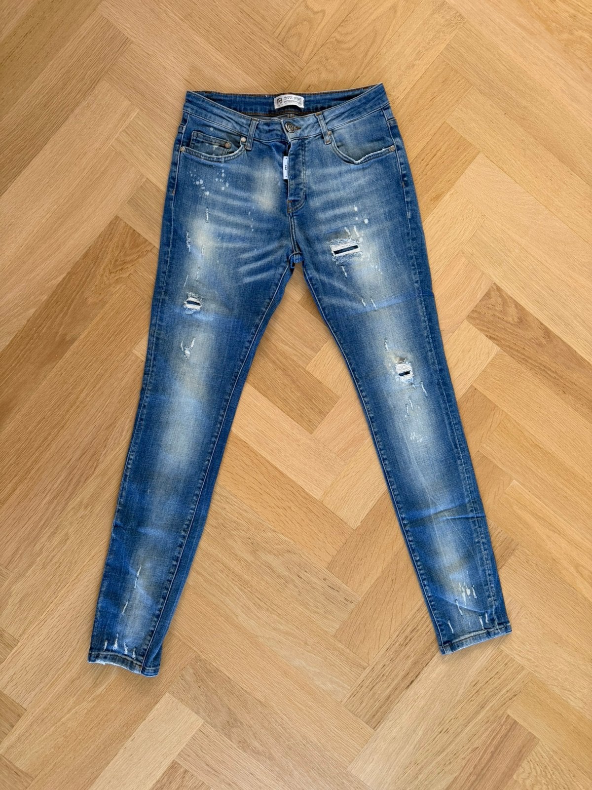 AB Lifestyle Spijkerbroek Jeans Maat 30 Lichtblauw, Ophalen of Verzenden, Zo goed als nieuw, Blauw, W32 (confectie 46) of kleiner