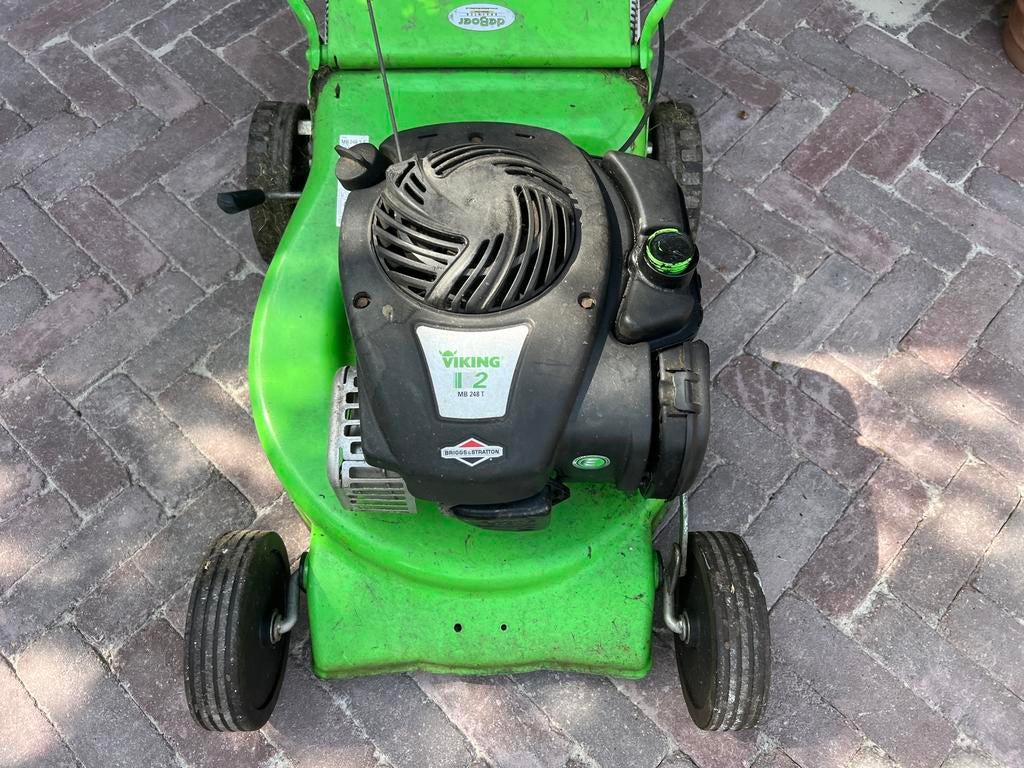 Viking MB 248 T Grasmaaier - Start niet, Tuin en Terras, Grasmaaiers, Ophalen, Cirkelmaaier, Gebruikt, Opvangbak