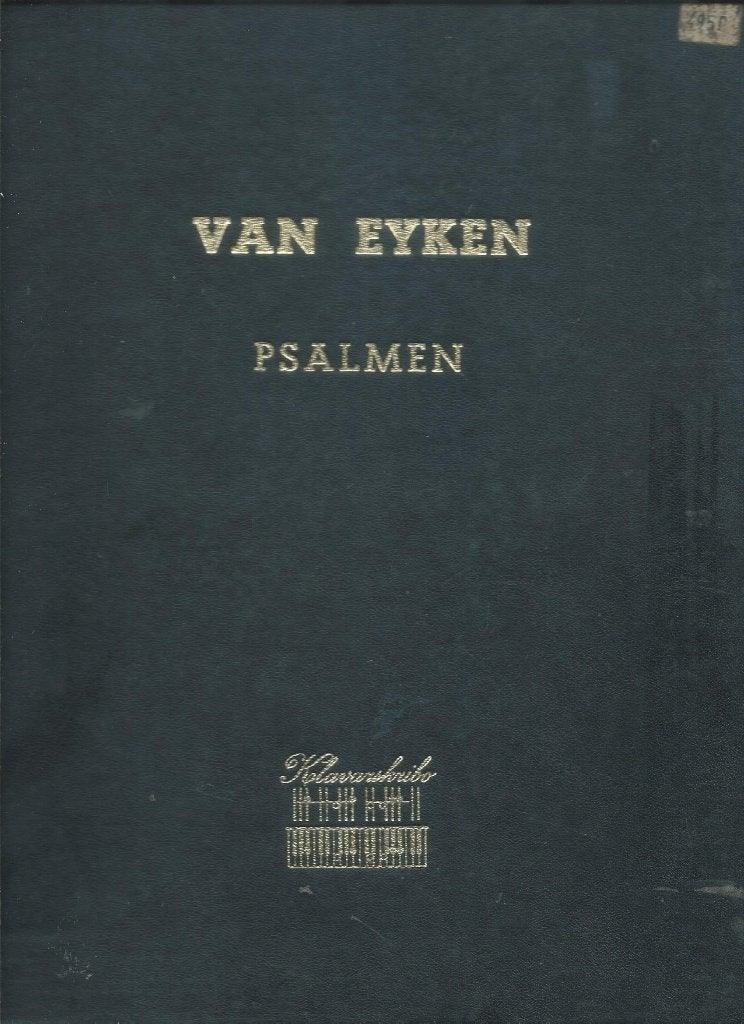 Van Eyken - Psalmen (klavarskribo), Muziek en Instrumenten, Overige instrumenten, Ophalen of Verzenden, Zo goed als nieuw, Thema