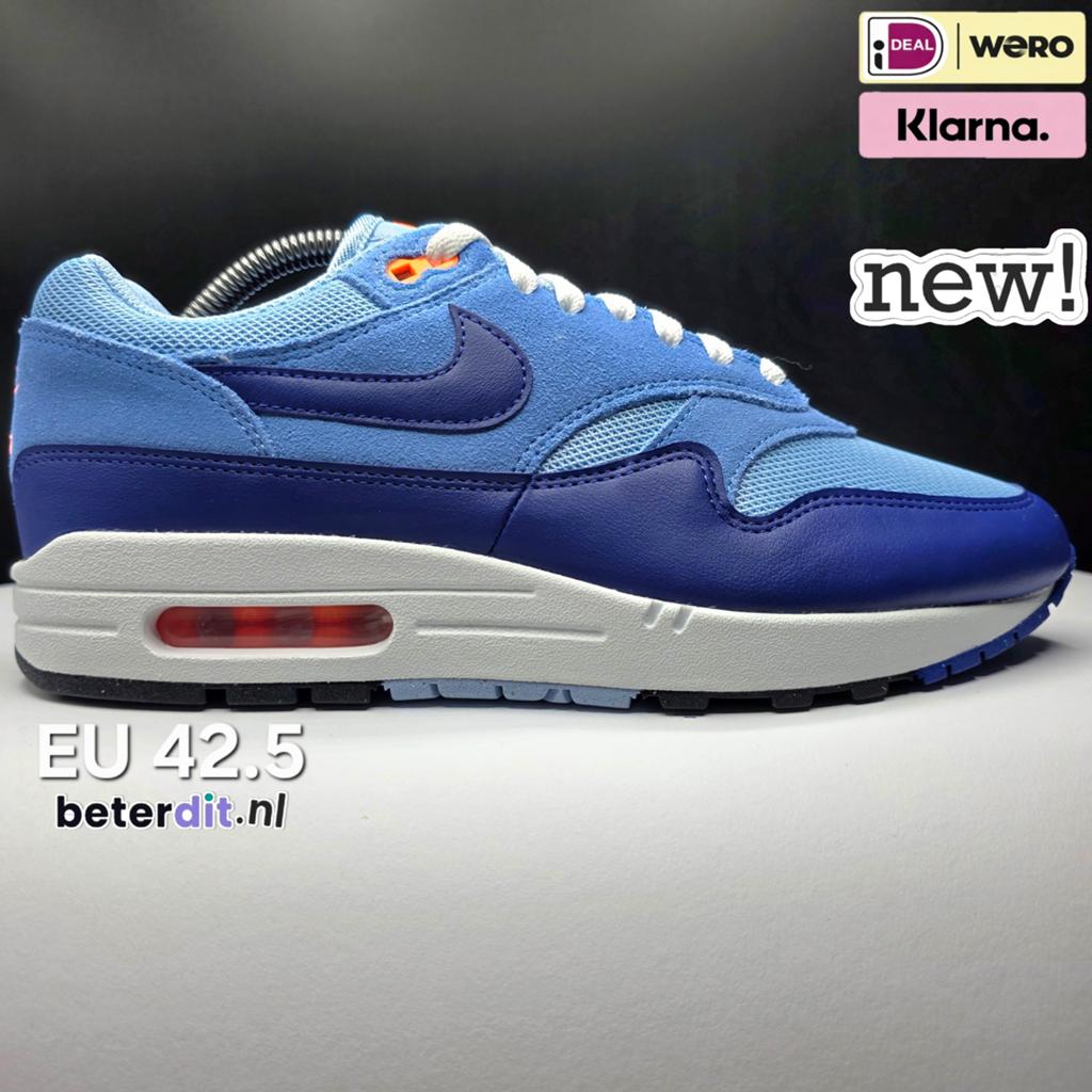 Nike Air Max 1 'Psychic Blue'
Maat: 42.5, Nike air max, Blauw, Ophalen of Verzenden, Nike