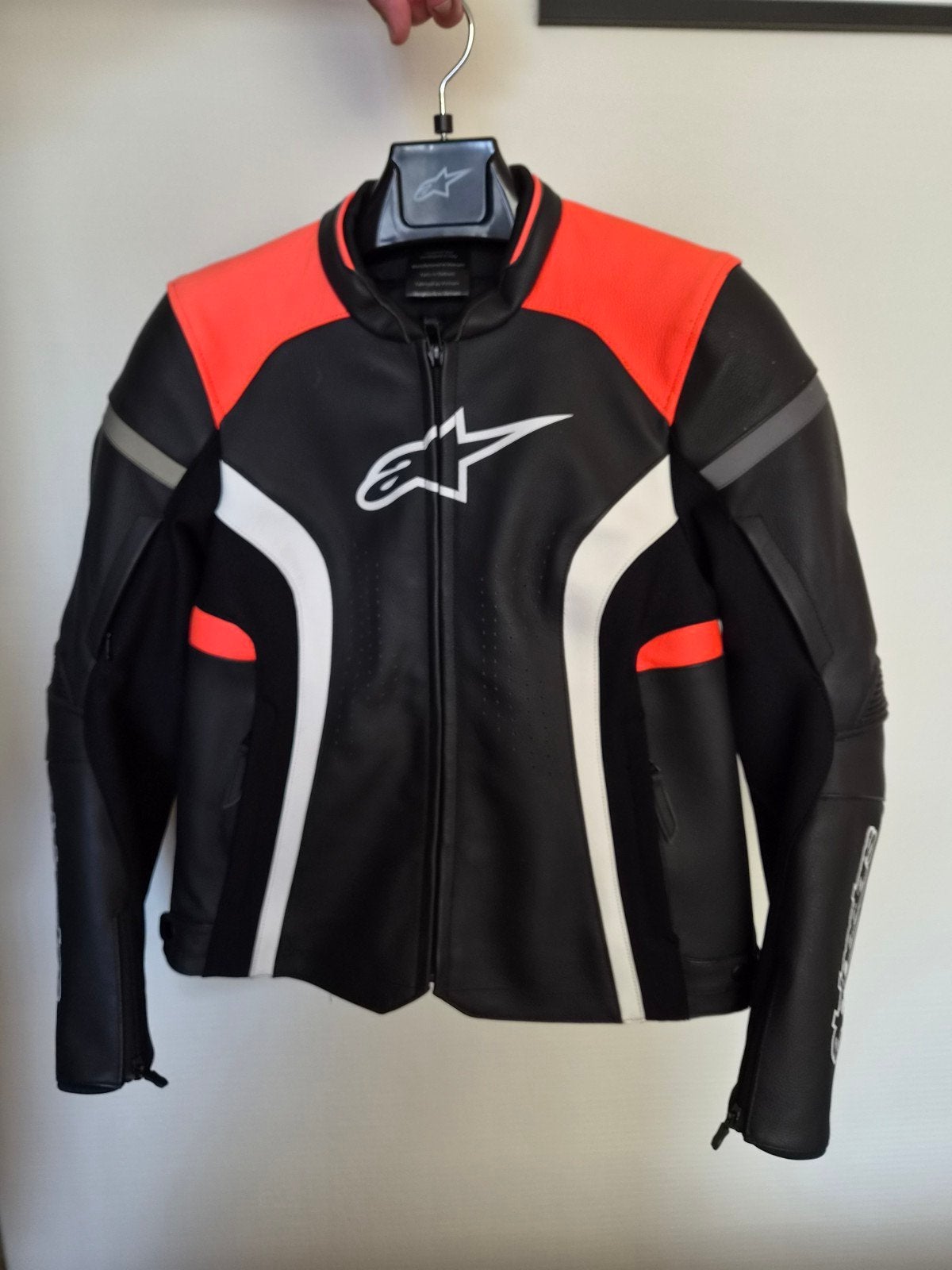 Dames leren motorjas Alpinestars maat 42 - Zo goed als nieuw, Ophalen, Alpine Stars, Jas | leer, Dames