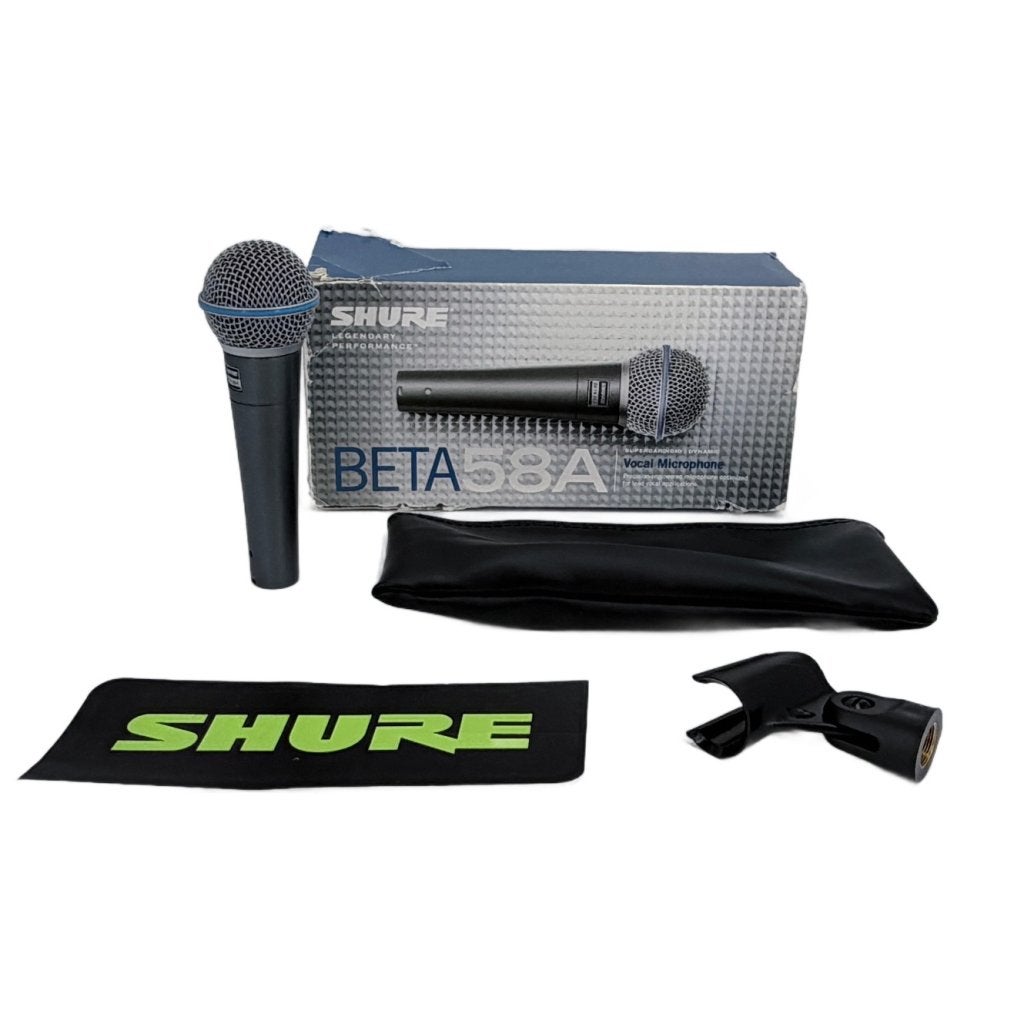 Shure Beta 58A Zangmicrofoon, Flex Ltd., Zo goed als nieuw, https://flex.com/contact-us, Nobelstraat 10, 5807 GA Oostrum LB, Limburg, Nederland