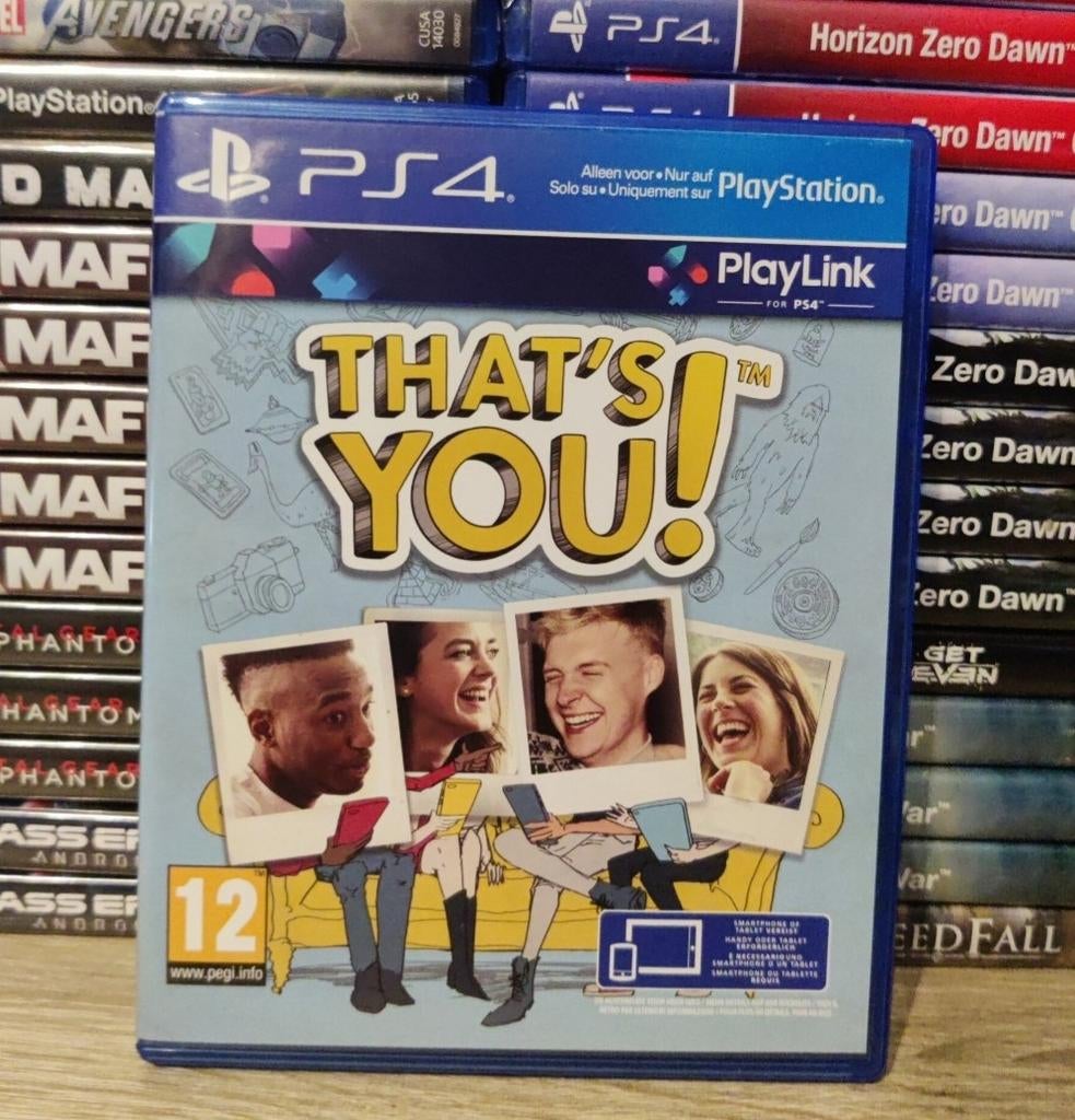 That's you playstation 4, J, 1 speler, Ophalen of Verzenden, Zo goed als nieuw
