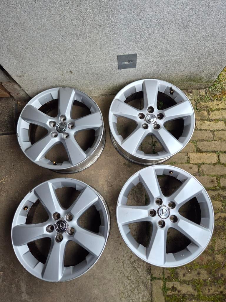 Lexus RX300 Velgen 18 inch - Set van 4, Ophalen, 18 inch, Gebruikt, Velg(en)