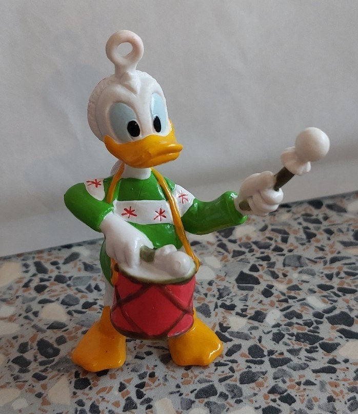 Kerst hanger Disney Donald Duck als drummer, Ophalen of Verzenden, Zo goed als nieuw