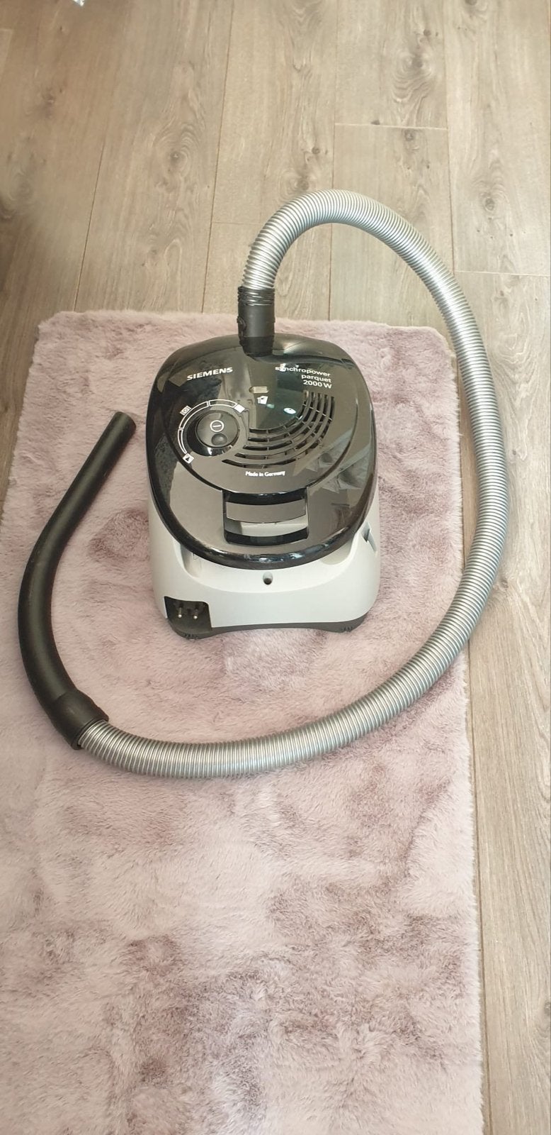 Siemens Synchropower Parquet 2000W stofzuiger, Witgoed en Apparatuur, Stofzak, Siemens, Gebruikt, Ophalen of Verzenden