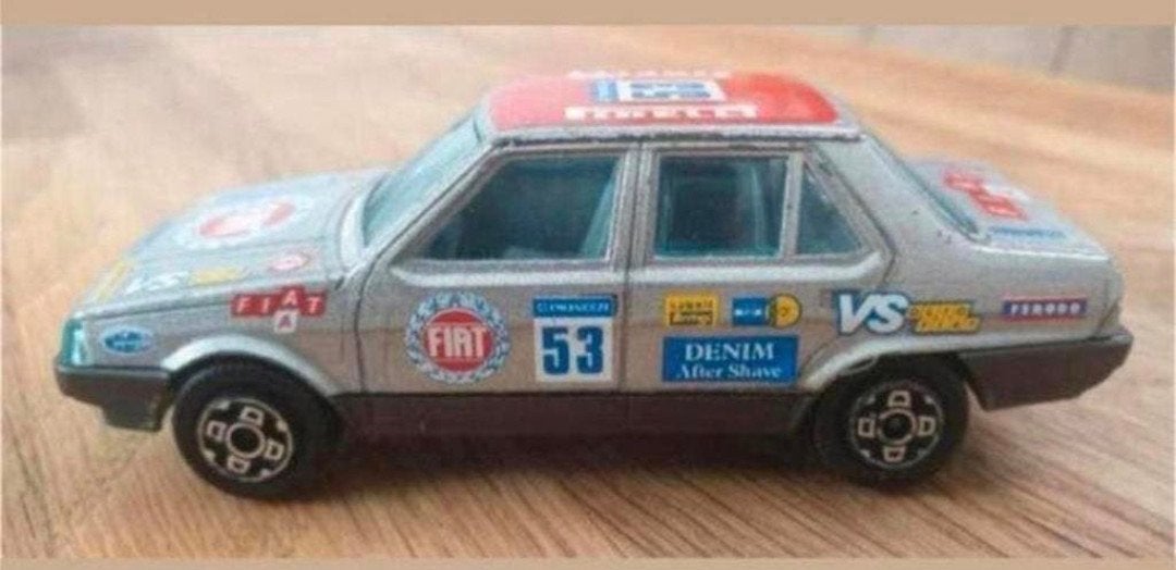 Fiat Regata Rally Abarth Pirelli – Bburago – Made in Italy, Ophalen of Verzenden, Gebruikt, Auto, Overige merken