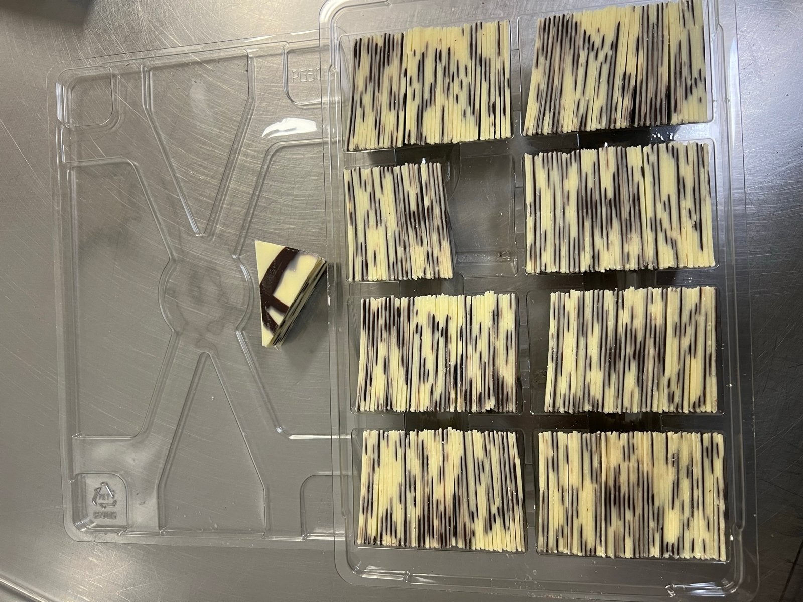 425st Jura chocolade decoratie - Callebaut, Ophalen of Verzenden