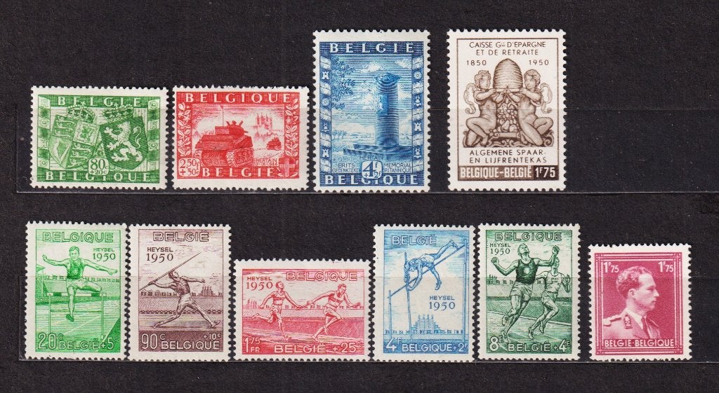 België 1950 **, Ophalen, Postfris, Postfris