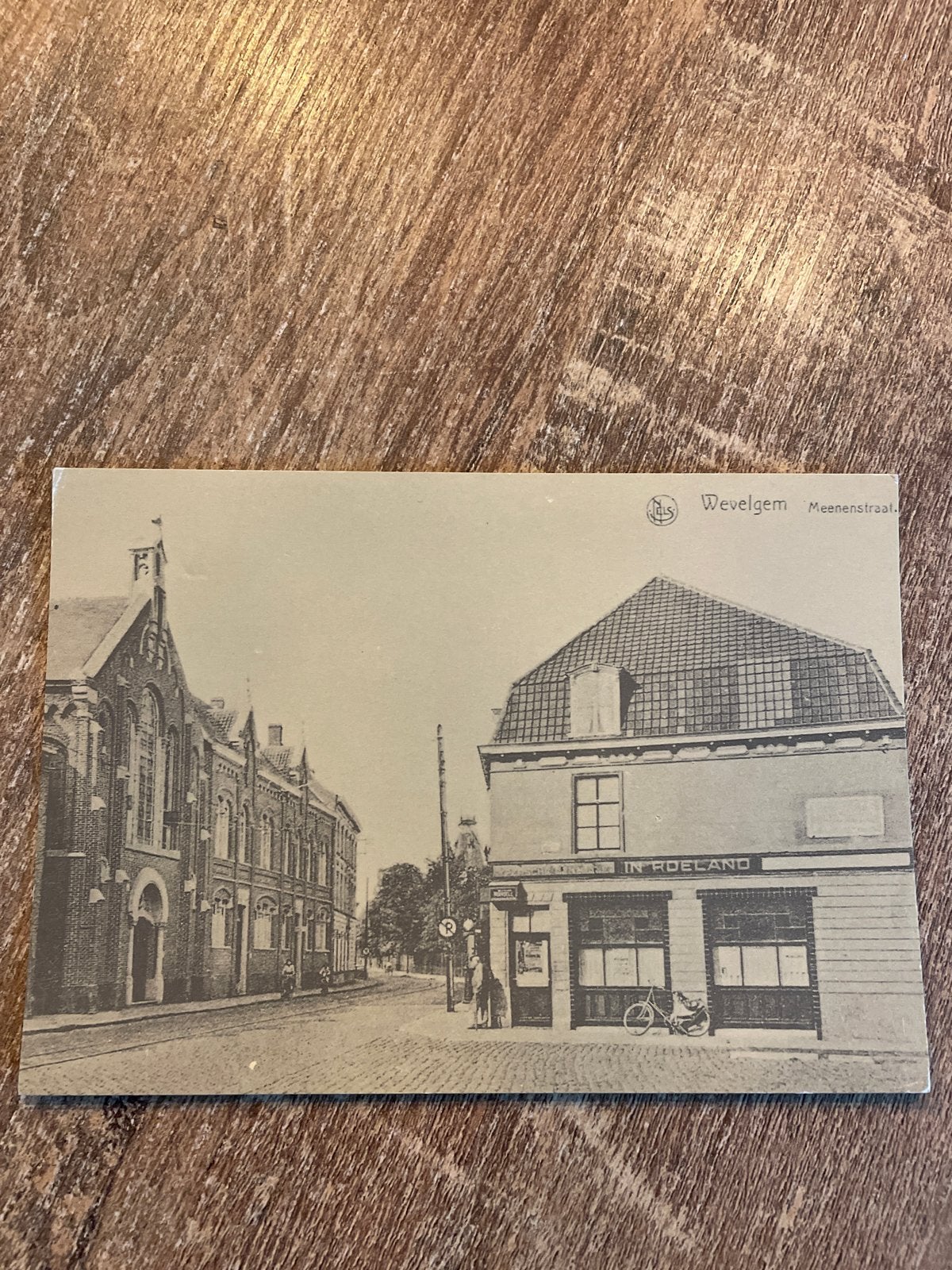 Oude ansichtkaart Wevelgem Meenenstraat Sint Vincentiuskloos, Ophalen of Verzenden, Gelopen, West-Vlaanderen