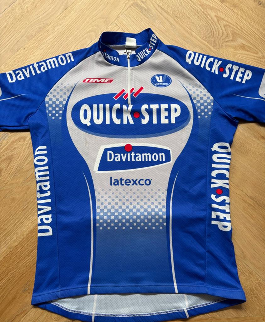 Wielertenue Davitamon Quick Step, Fietsen en Brommers, Ophalen, Bovenkleding