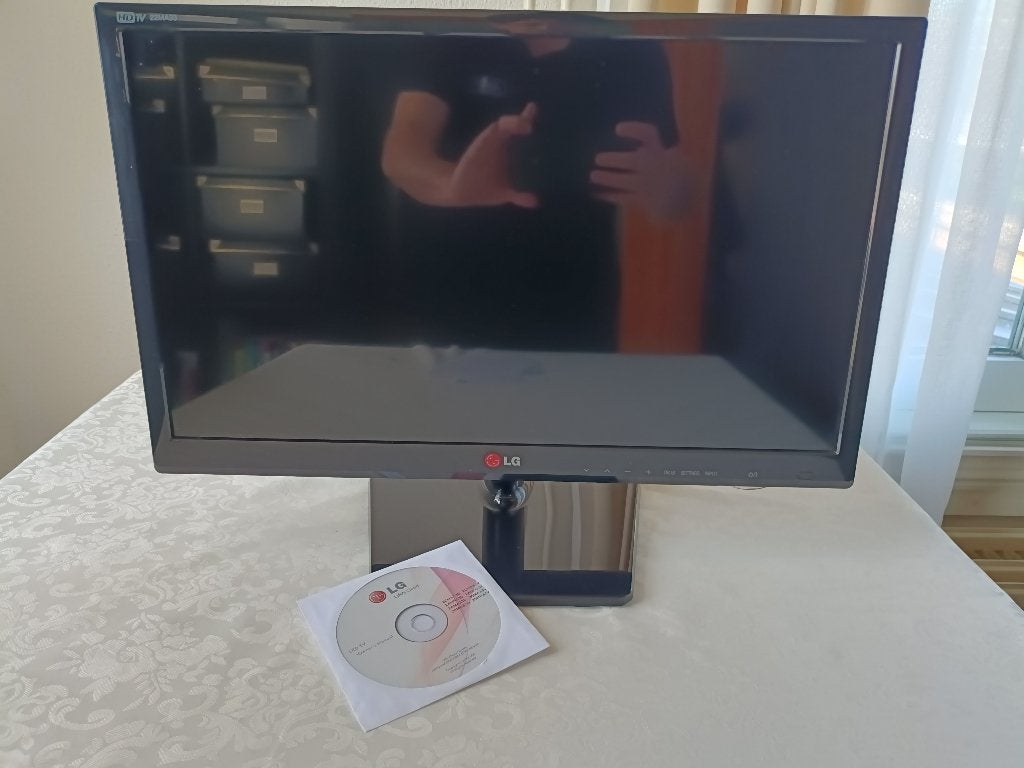 LG 22" LED TV / Monitor 22MA33D Full HD HDMI, 50 Hz, Ophalen of Verzenden, 40 tot 60 cm, LG