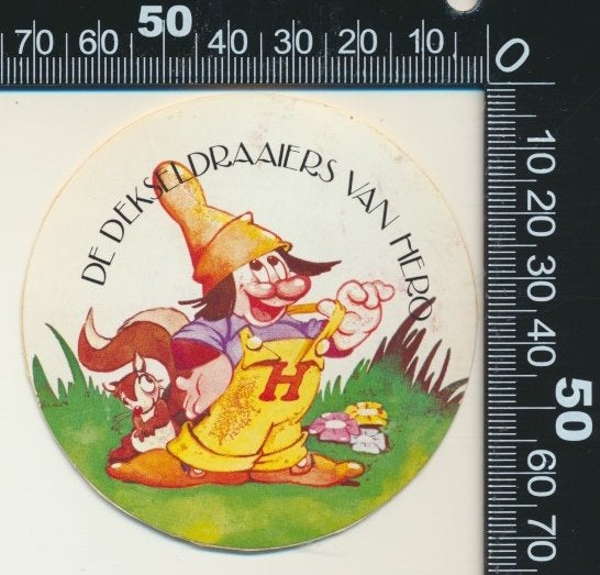 Sticker: Hero - De dekseldraaiers, Ophalen of Verzenden, Zo goed als nieuw, Bedrijf of Vereniging