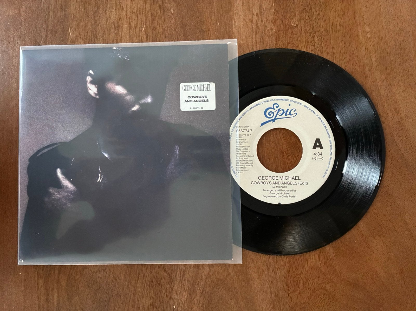 George Michael - Cowboys and Angels, Ophalen of Verzenden, Pop