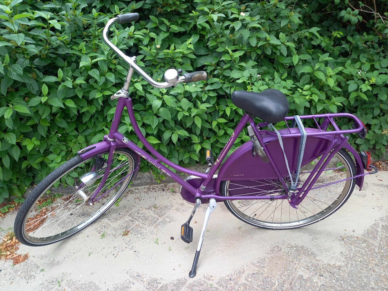 Opoefiets Gazelle met RVS velgen en een batavus -, Fietsen en Brommers, Fietsen | Dames | Damesfietsen, Ophalen, Terugtraprem