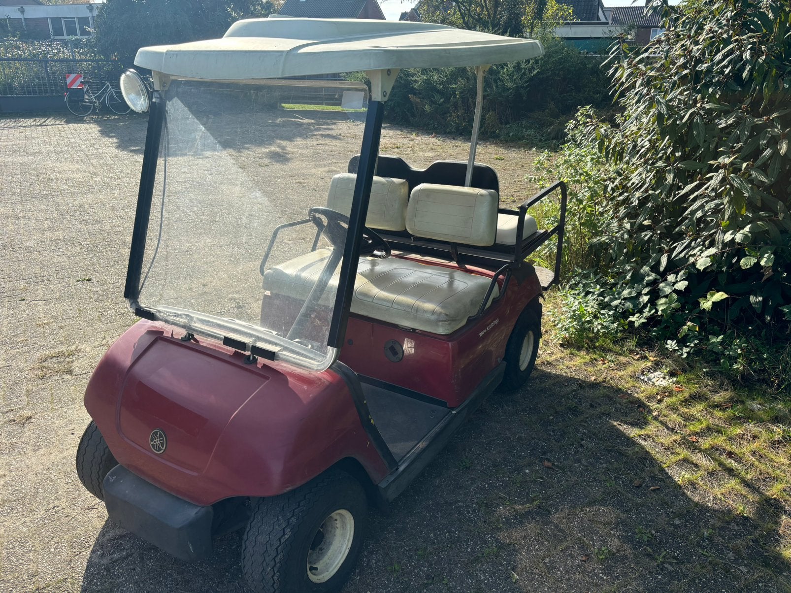 Yamaha golfkar elektrisch, Ophalen of Verzenden, Gebruikt, Golfkar, Overige merken