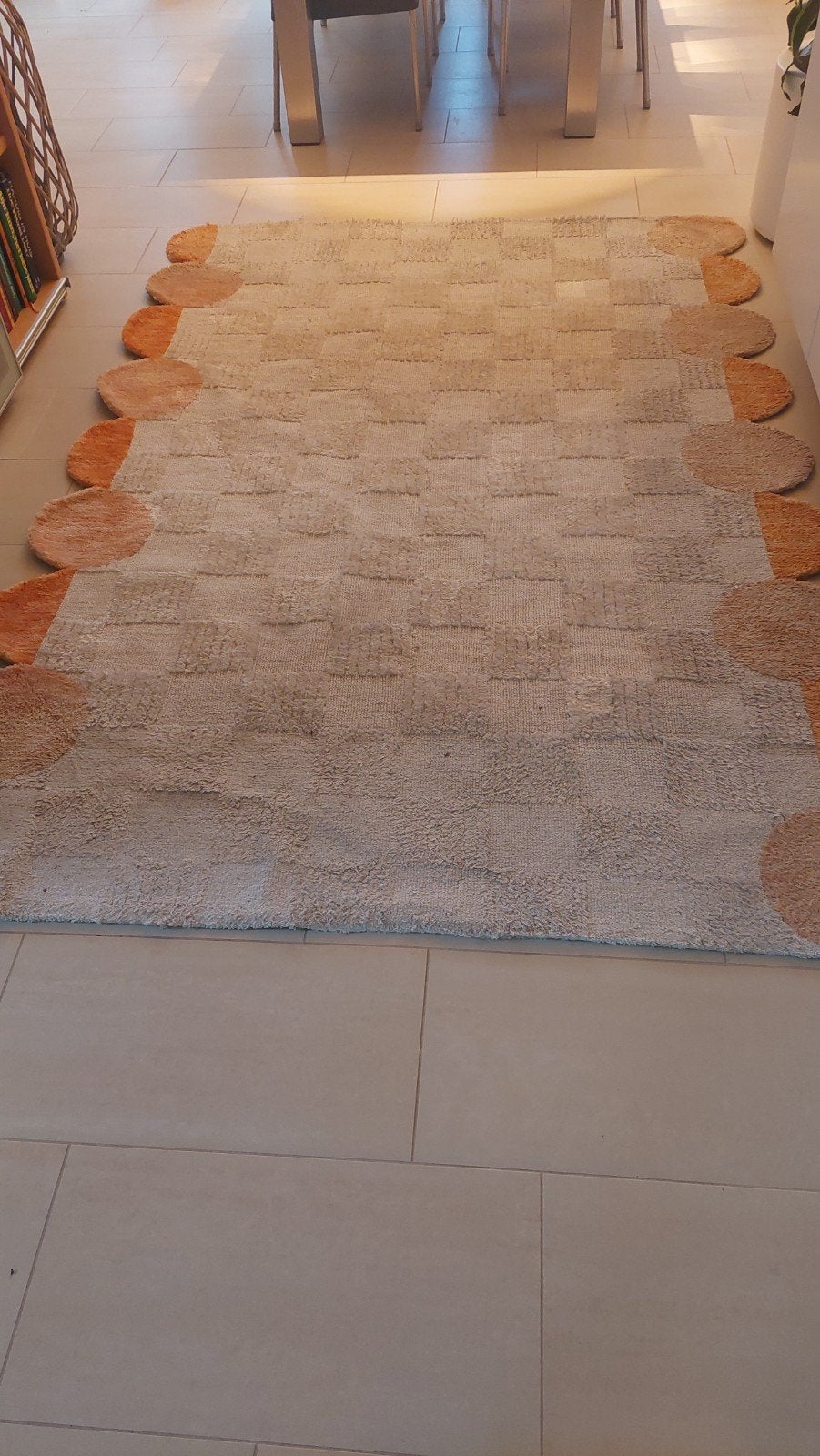 karpet, Ophalen, Beige, Zo goed als nieuw, 5 tot 10 m²