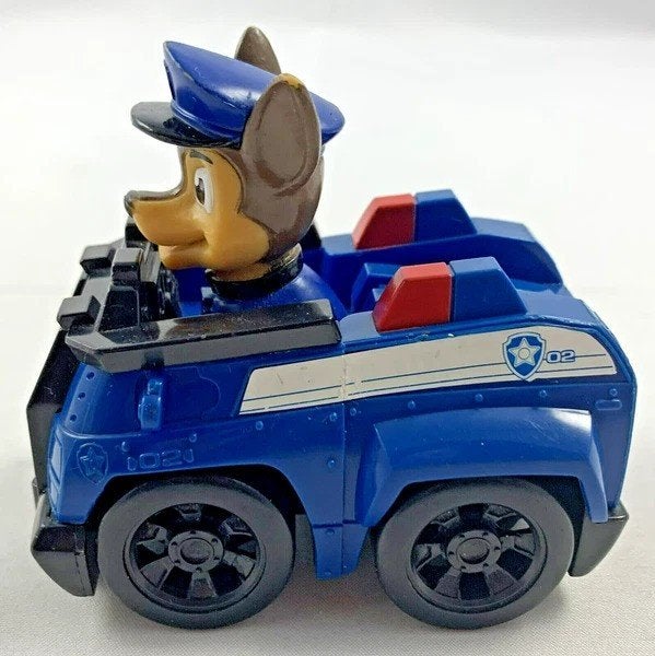 Paw Patrol Spin Master Chase Rescue Racers figuur voertuig, Coolsingel 104, 3011 AG Rotterdam, Netherlands, Verzenden, Zo goed als nieuw