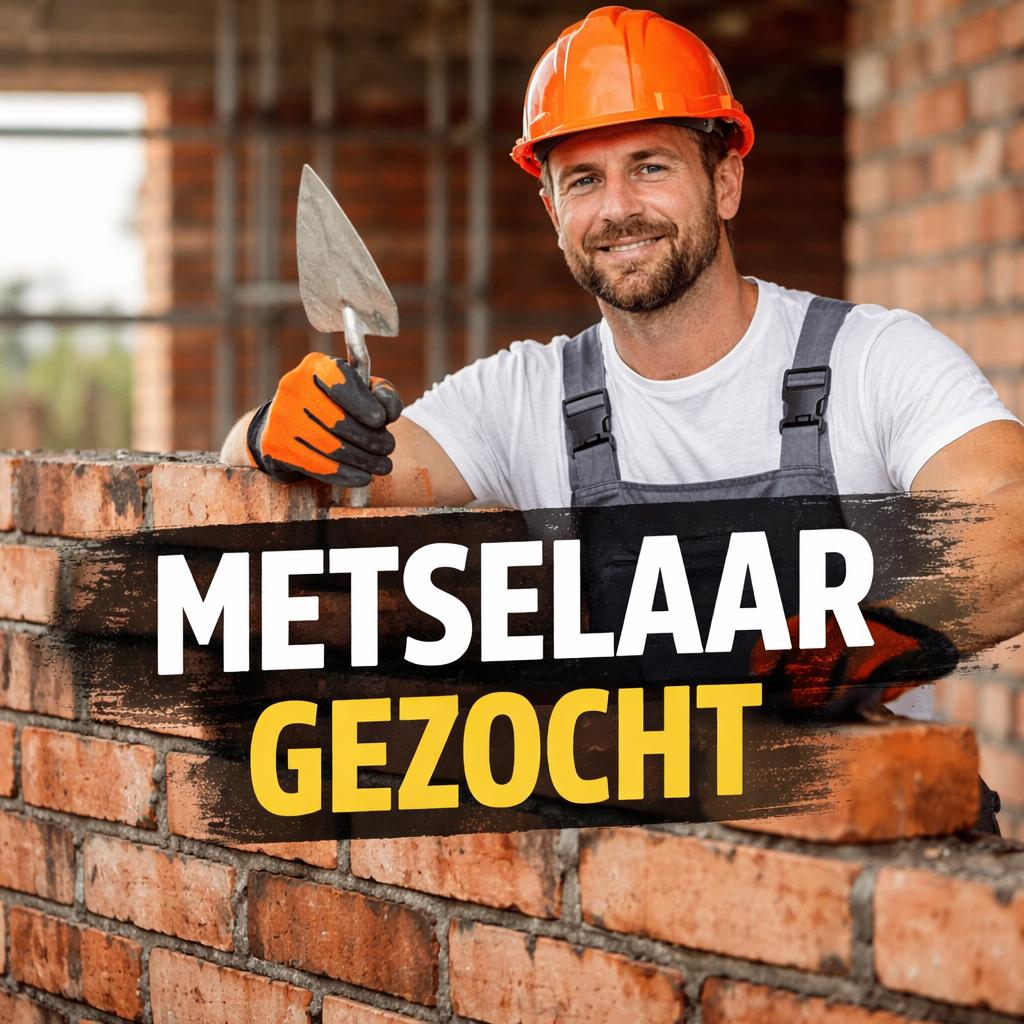 ZZP Metselaar gezocht | Regio Roosendaal (per direct), Overige uren, Overige niveaus, Freelance of Uitzendbasis