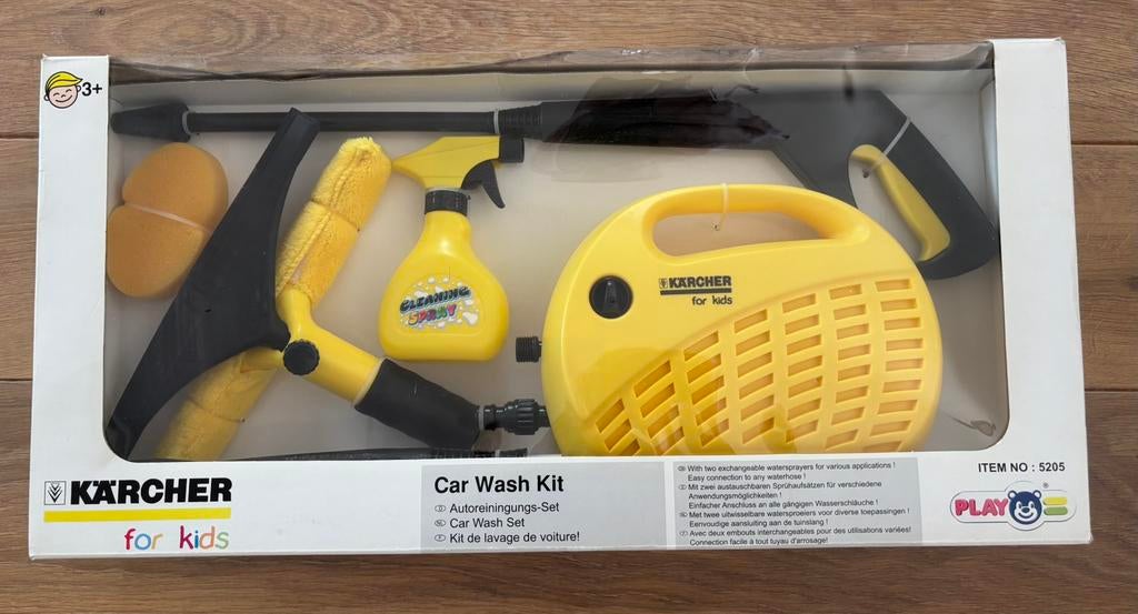 Nieuw in doos: Kärcher Carwash kit voor kids, Ophalen of Verzenden, Nieuw
