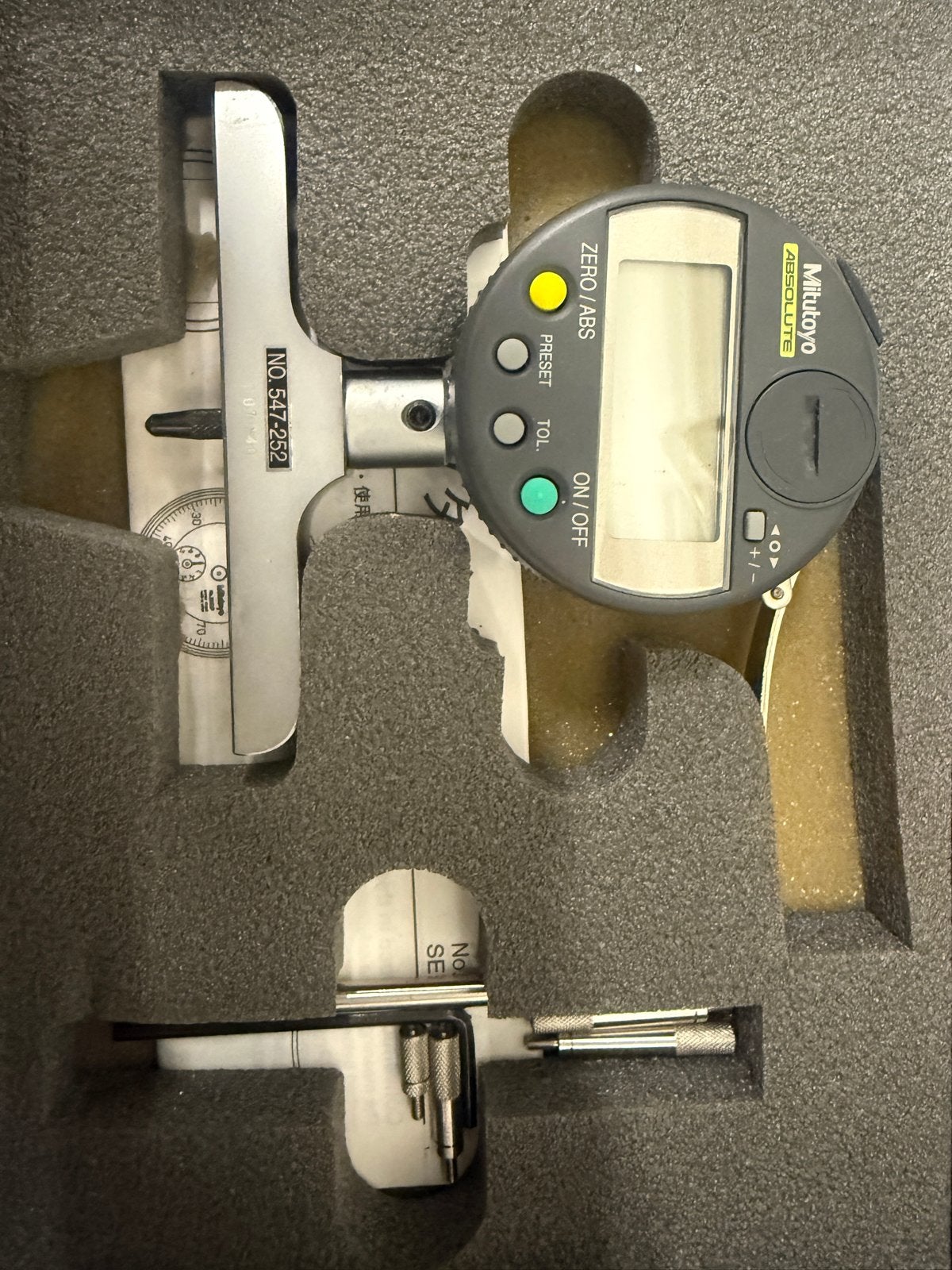 Mitutoyo ID-C112B Digitale Dieptemeter - Zo goed als nieuw, Ophalen of Verzenden, Zo goed als nieuw