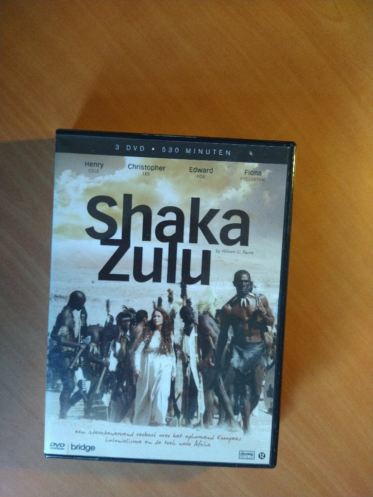 3-DVD Shaka Zulu, Vanaf 12 jaar, Ophalen of Verzenden, Zo goed als nieuw, Historisch of Kostuumdrama