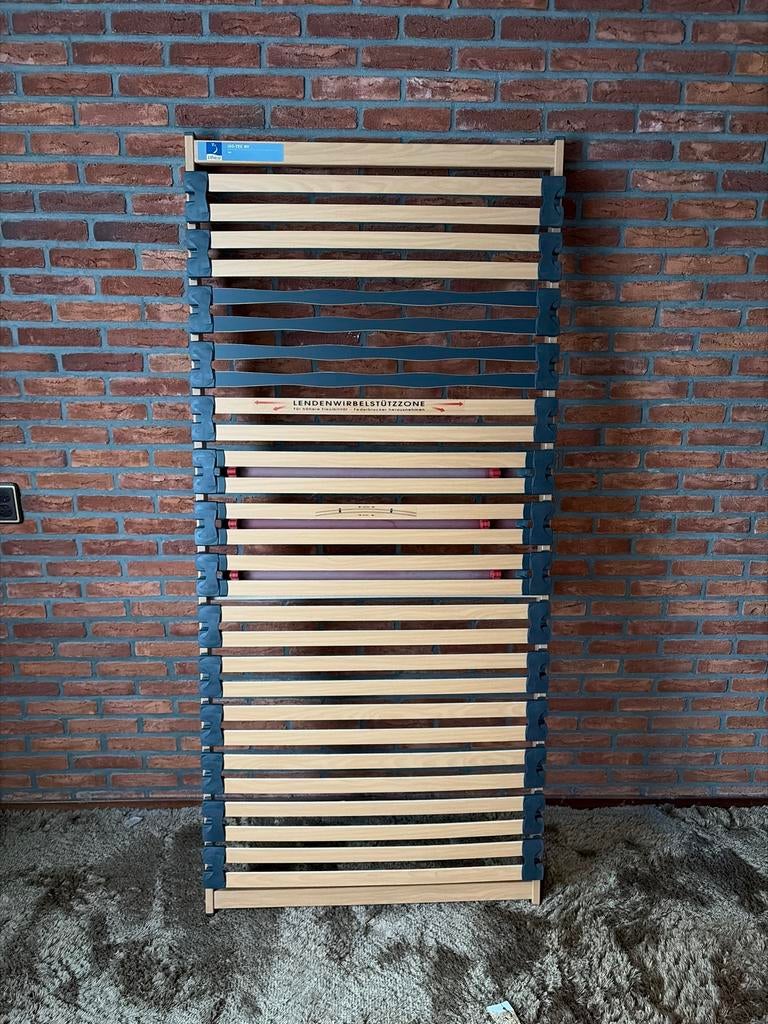 Ubica ISO-TEC NV lattenbodem 90x200 cm, 90 cm, Eenpersoons, Ophalen of Verzenden, Zo goed als nieuw