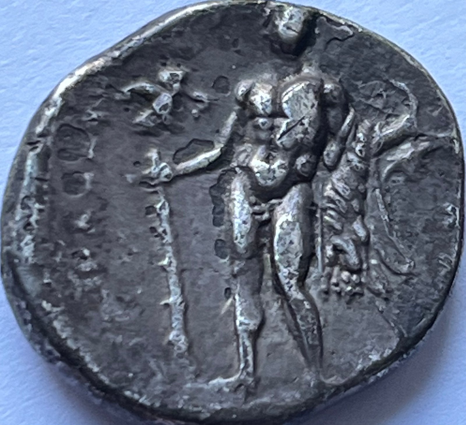 Lucania Herakleia zeldzame stater 330-280 voor Christus, Ophalen of Verzenden, Overige landen, Losse munt, Zilver