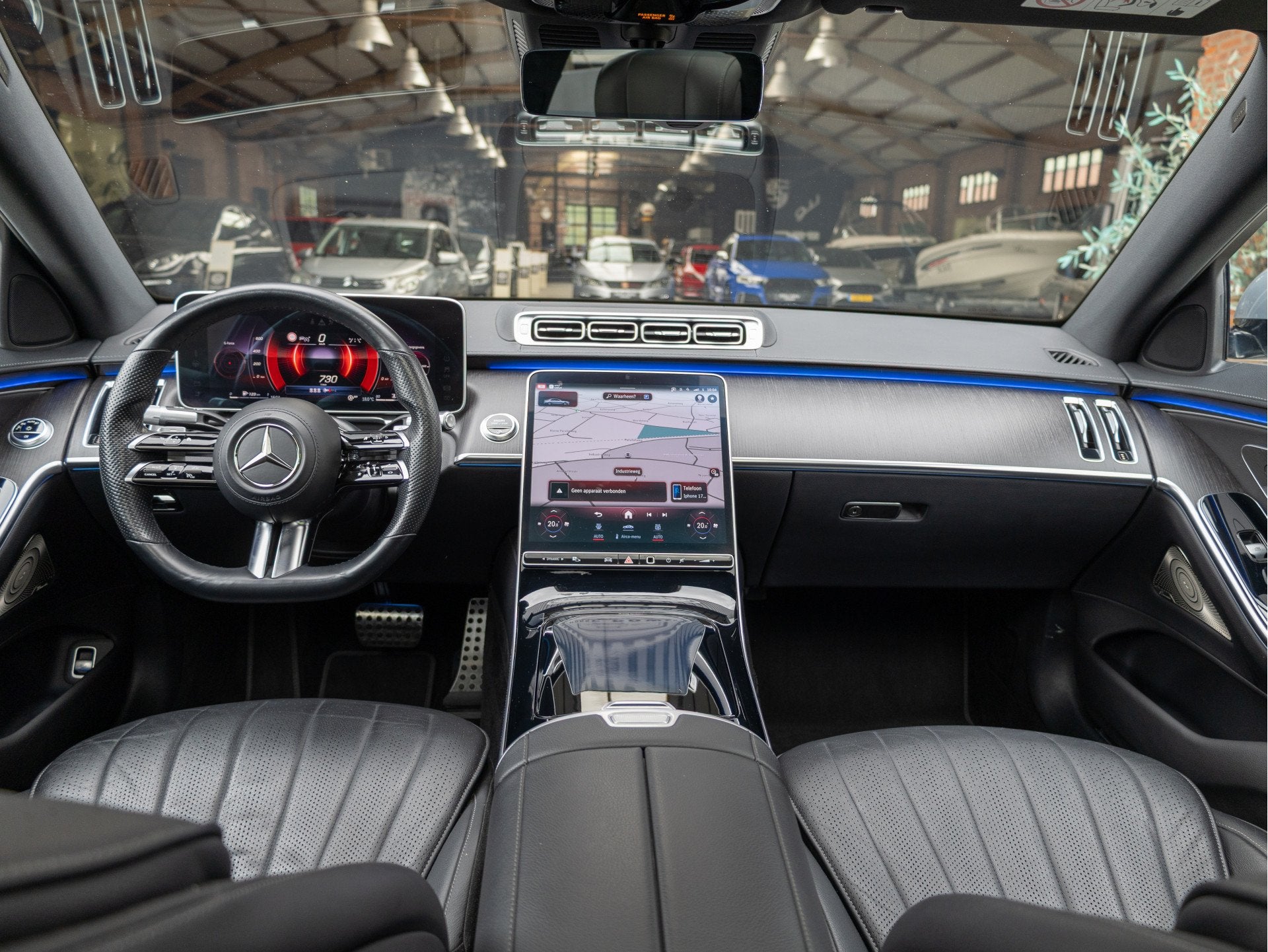 Mercedes-Benz S-Klasse 350d 4MATIC AMG Line *DIGITAL LIGHT |, Automaat, Dealer onderhouden, 15 km/l, Gebruikt