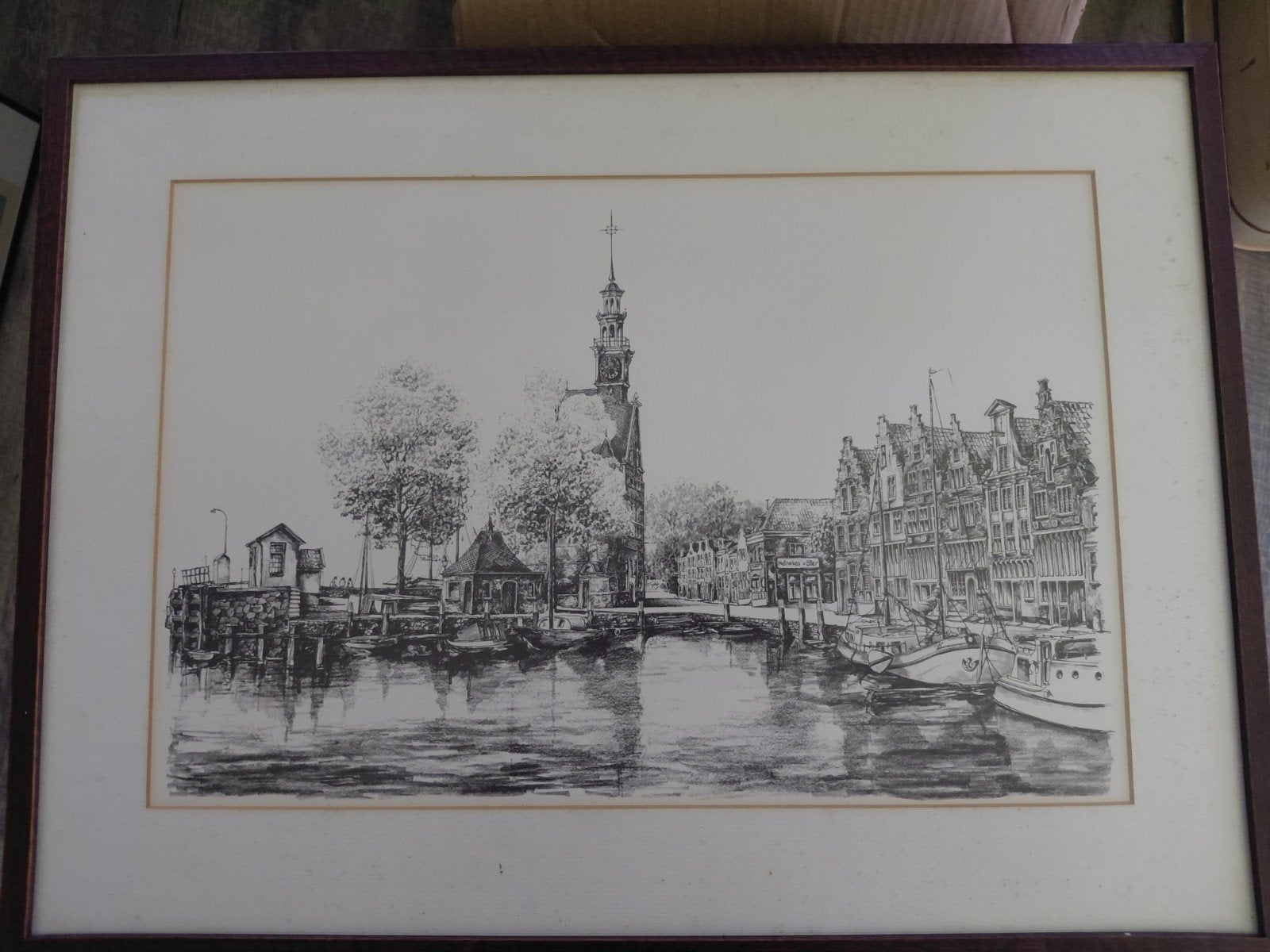 Haven van Hoorn met de Hoofdtoren, Antiek en Kunst, Ophalen