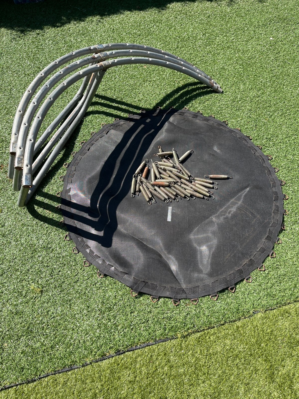 Trampoline, Ophalen of Verzenden, Gebruikt
