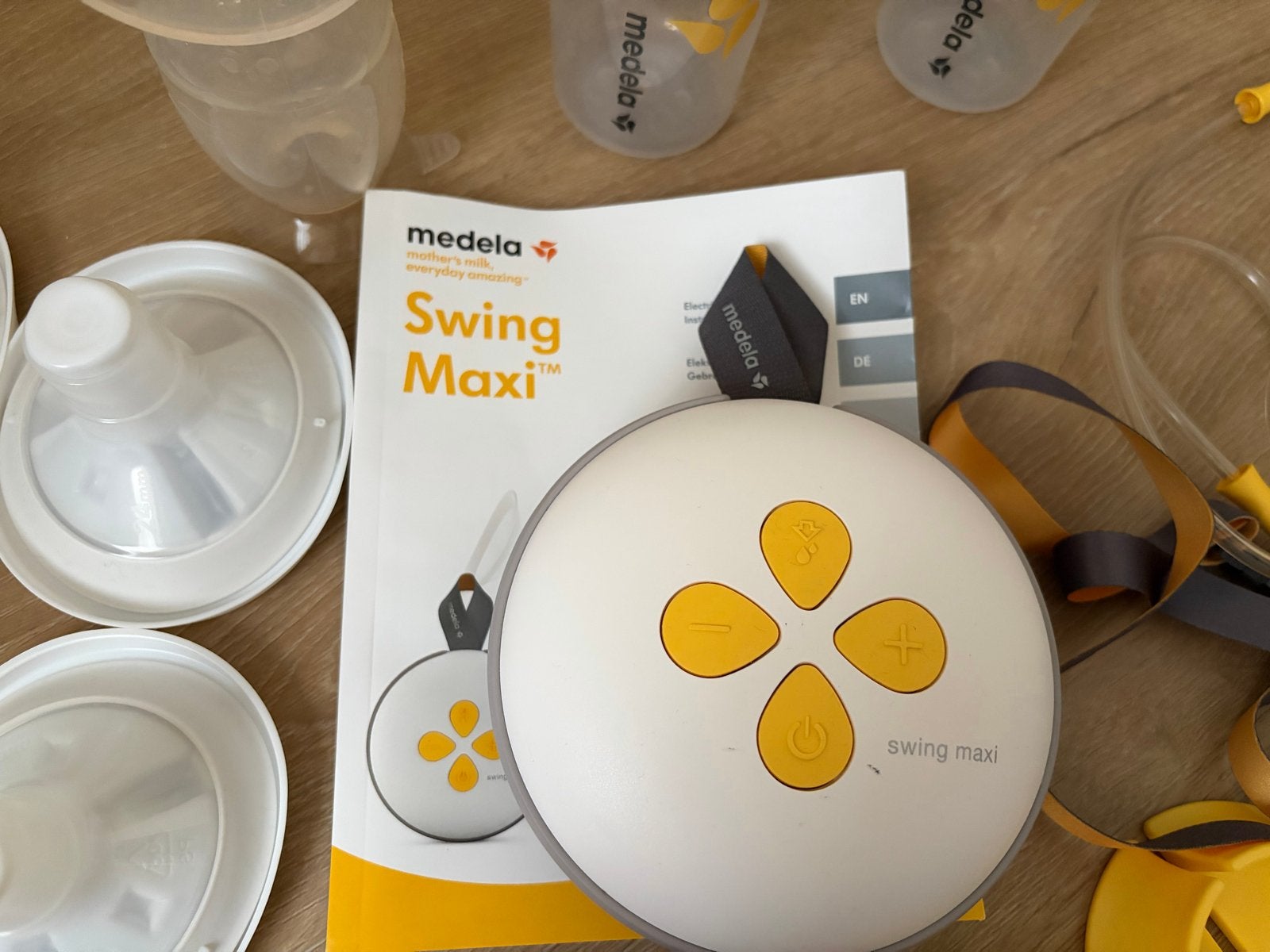 Medela Swing Maxi Dubbele Borstkolf, Ophalen, Zo goed als nieuw