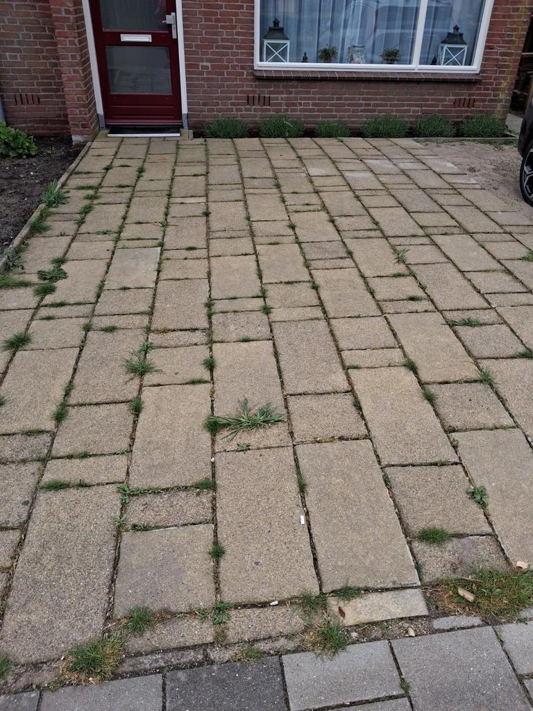 Gebruikte terrastegels, ideaal voor oprit of pad, Ophalen, Gebruikt, 10 m² of meer, Beton