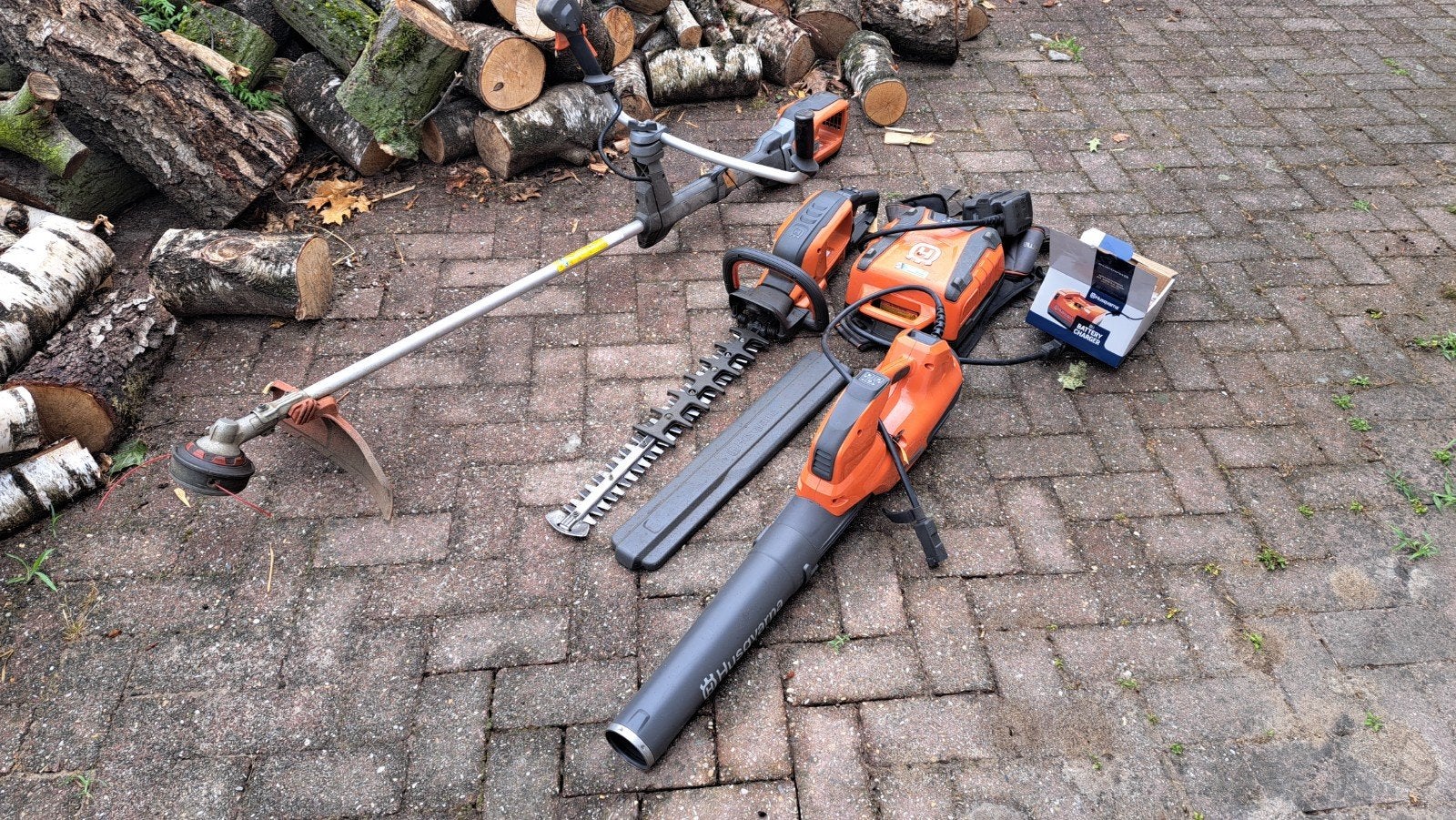 Husqvarna hoveniers set zeer kompleet schaar,bosmaaier etc, Tuin en Terras, Hand-tuingereedschap, Ophalen, Divers, ????, Husqvarna