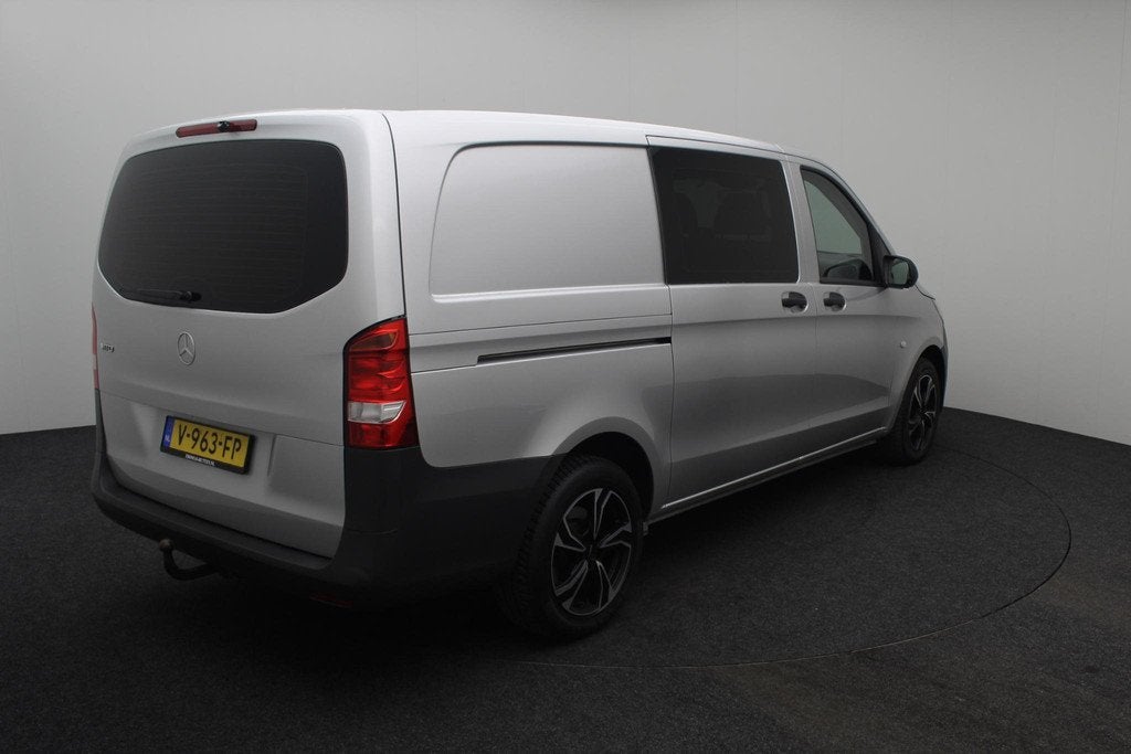 Mercedes-Benz Vito 111 CDI Lang Dubbel Cabine 2017 | Achteru, Auto's, Voorwielaandrijving, Stof, Gebruikt, Euro 6